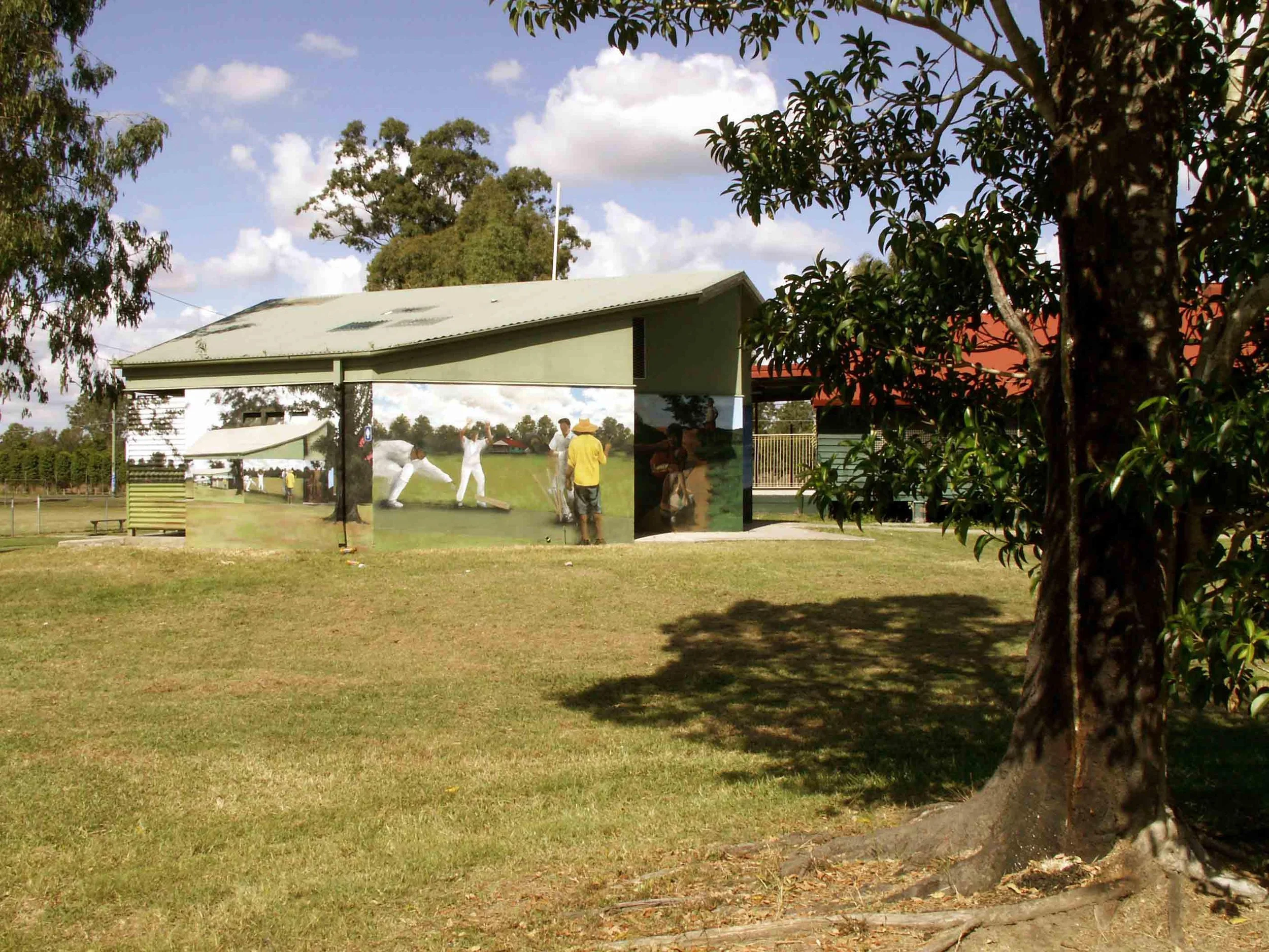 Repetition mural once at Loganholme.