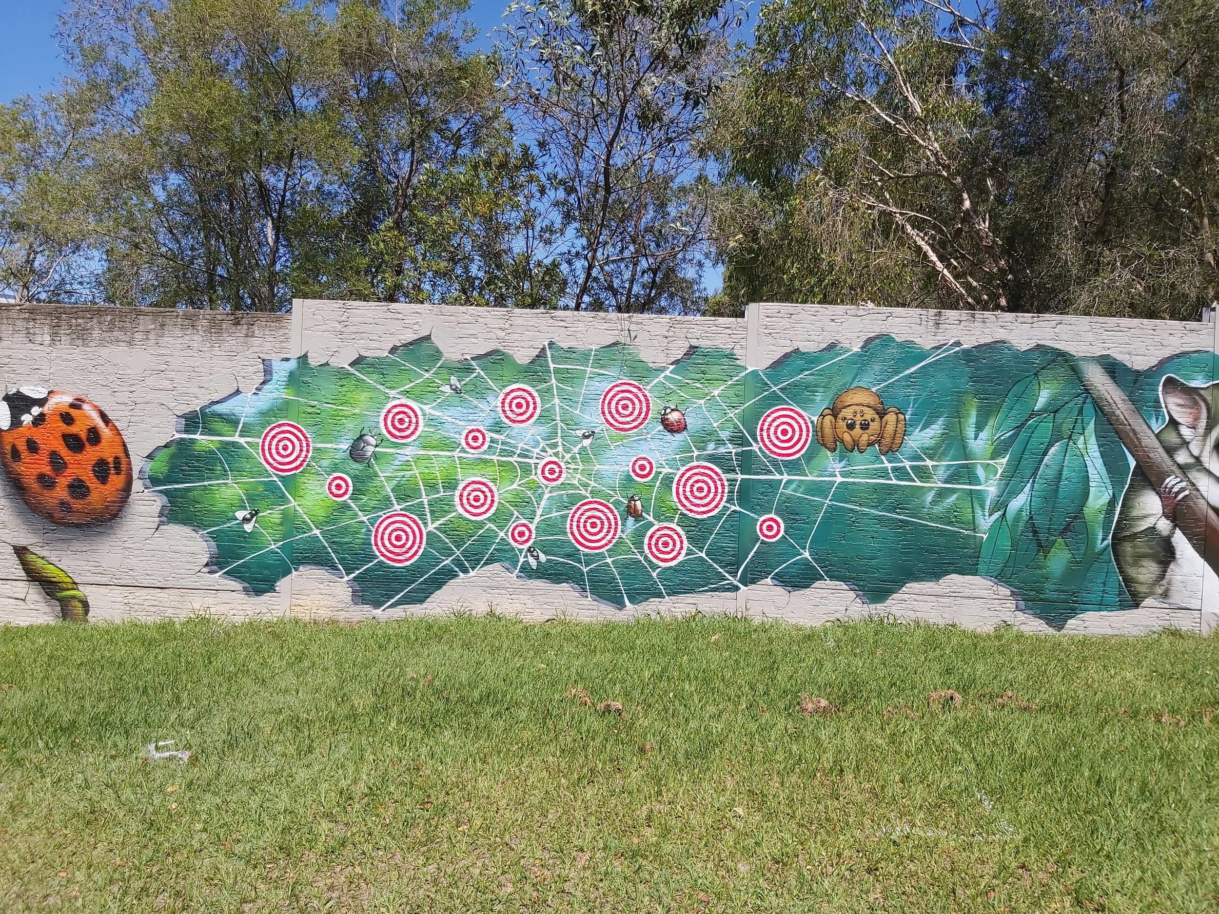 Mural at Trinder Park