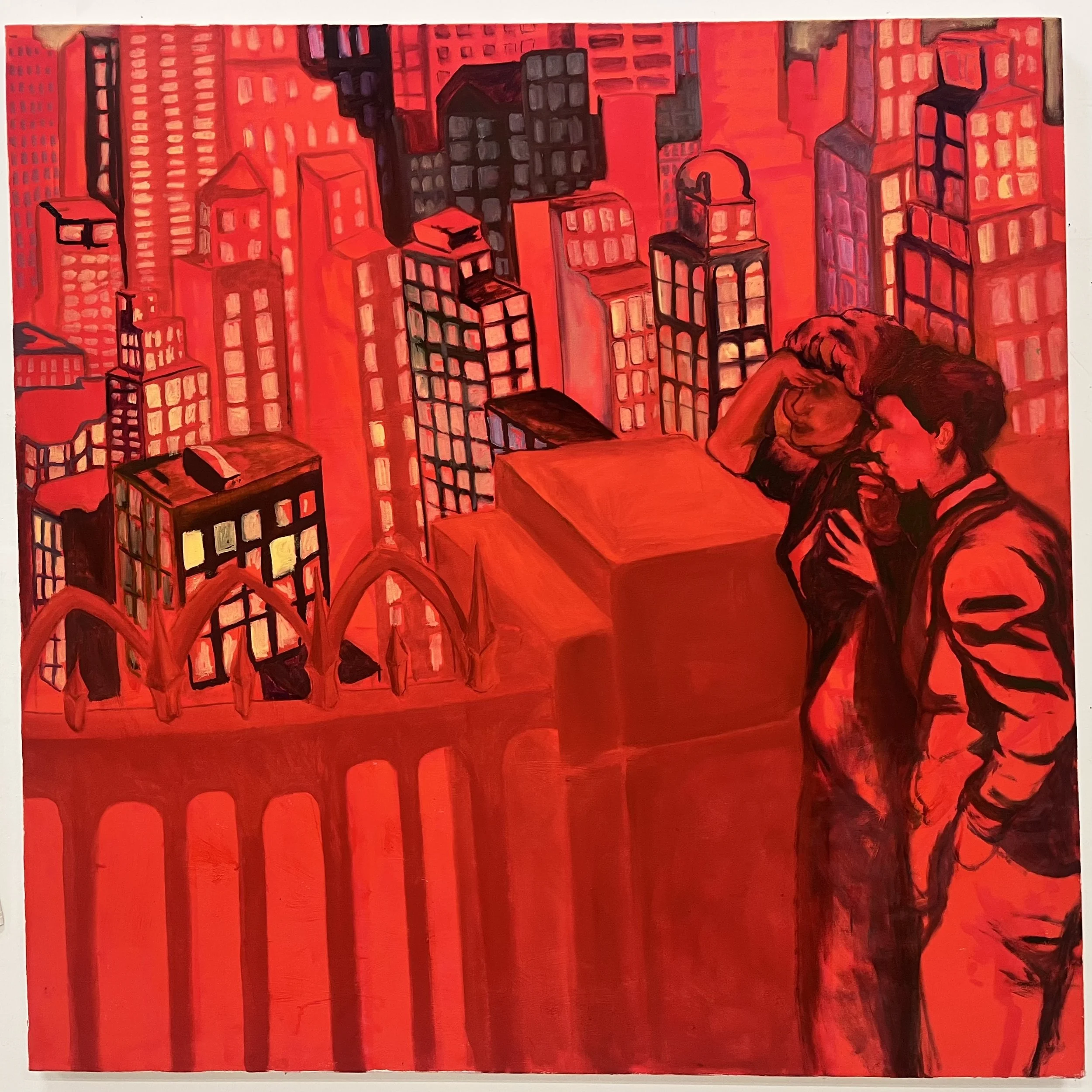 Atop Radio City, 1940
Oil on canvas
5’ x 5’
2025