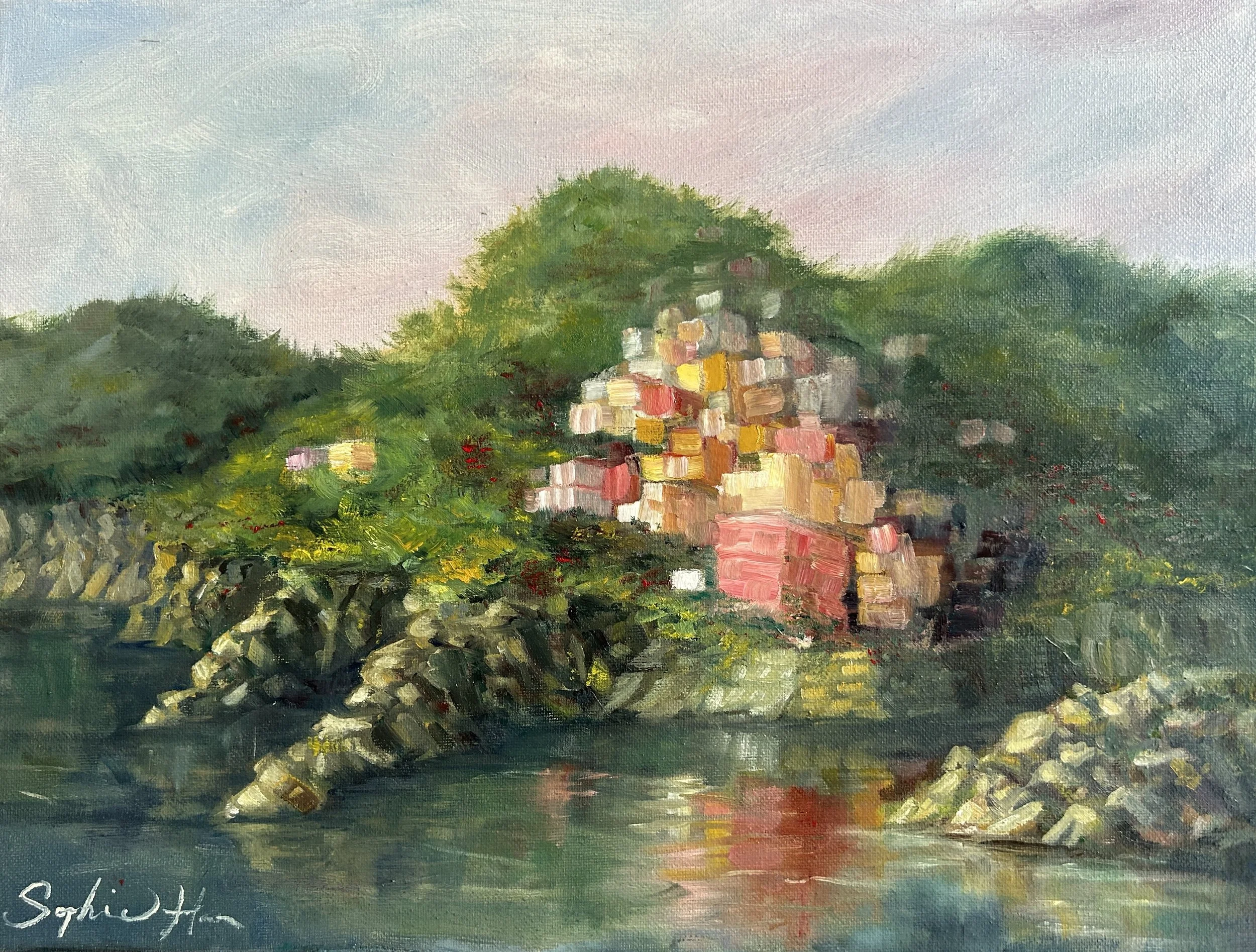 Manarola II
Oil on Canvas
