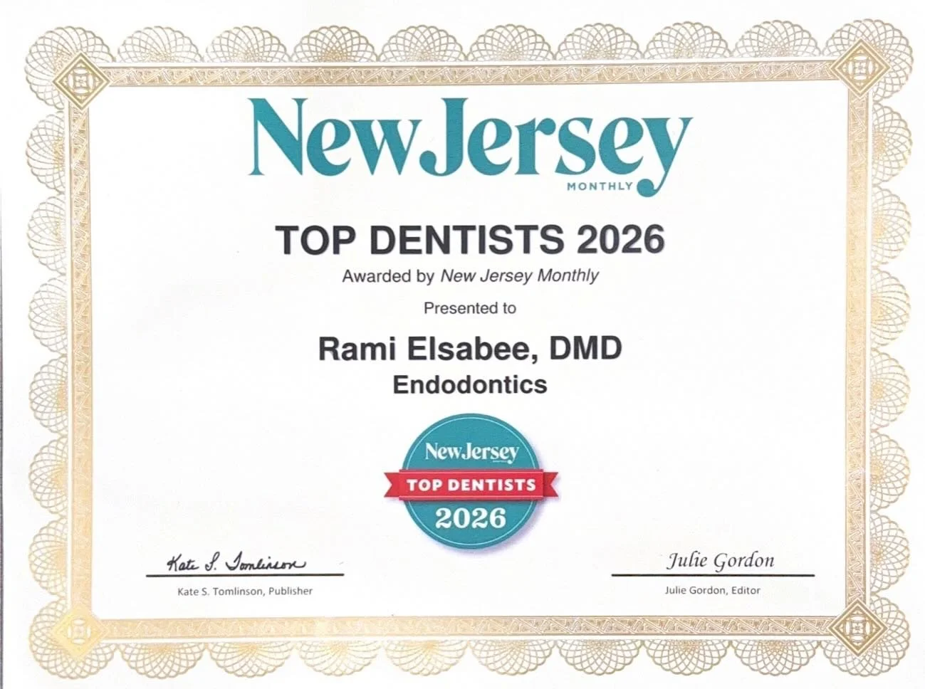 Celebrating national dentist day with some good news. Thanks to my peers who voted for me!!