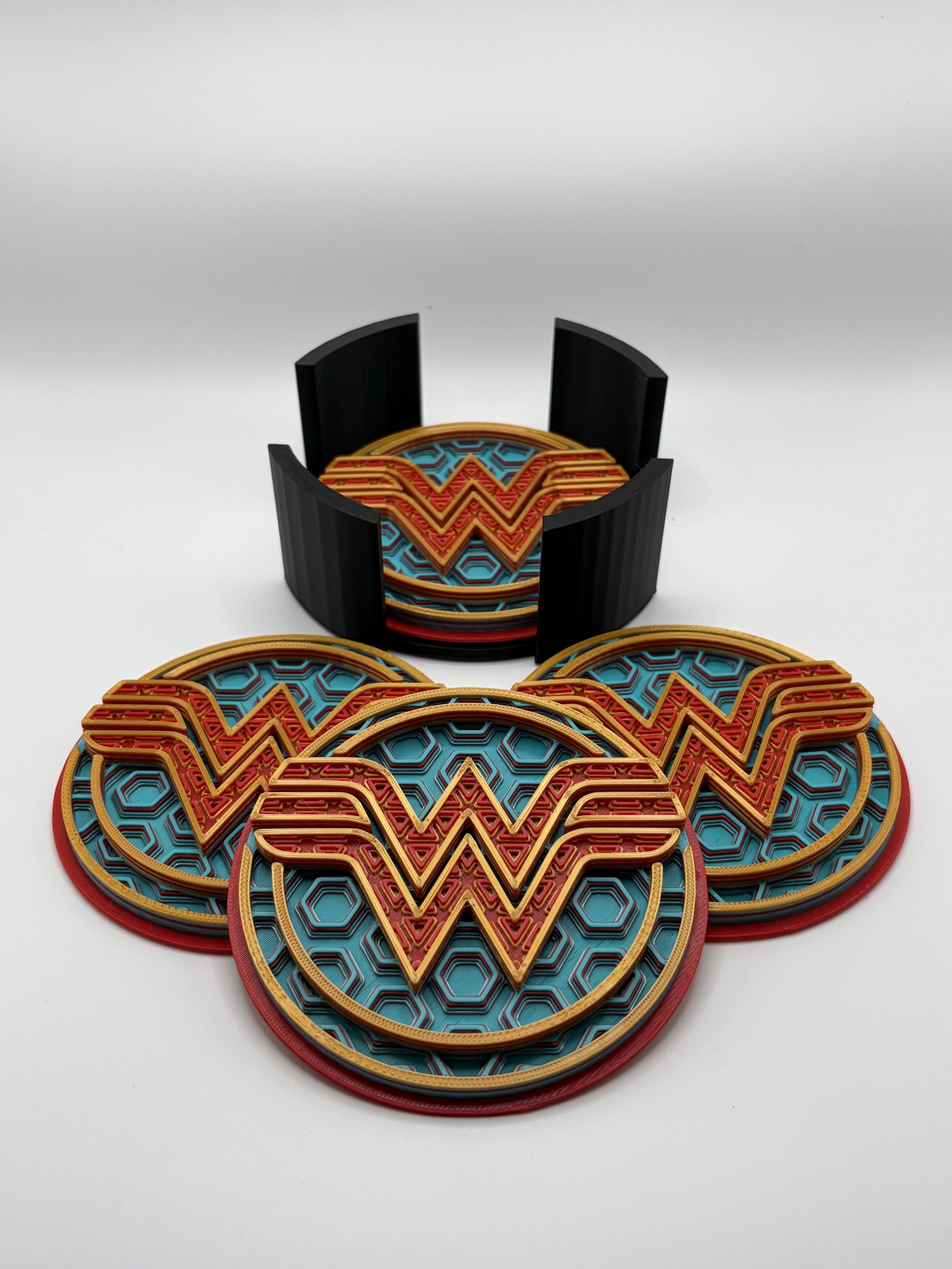 Wonder Woman Coaster Set (4)