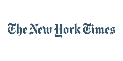 The New York Times logo on a white background.
