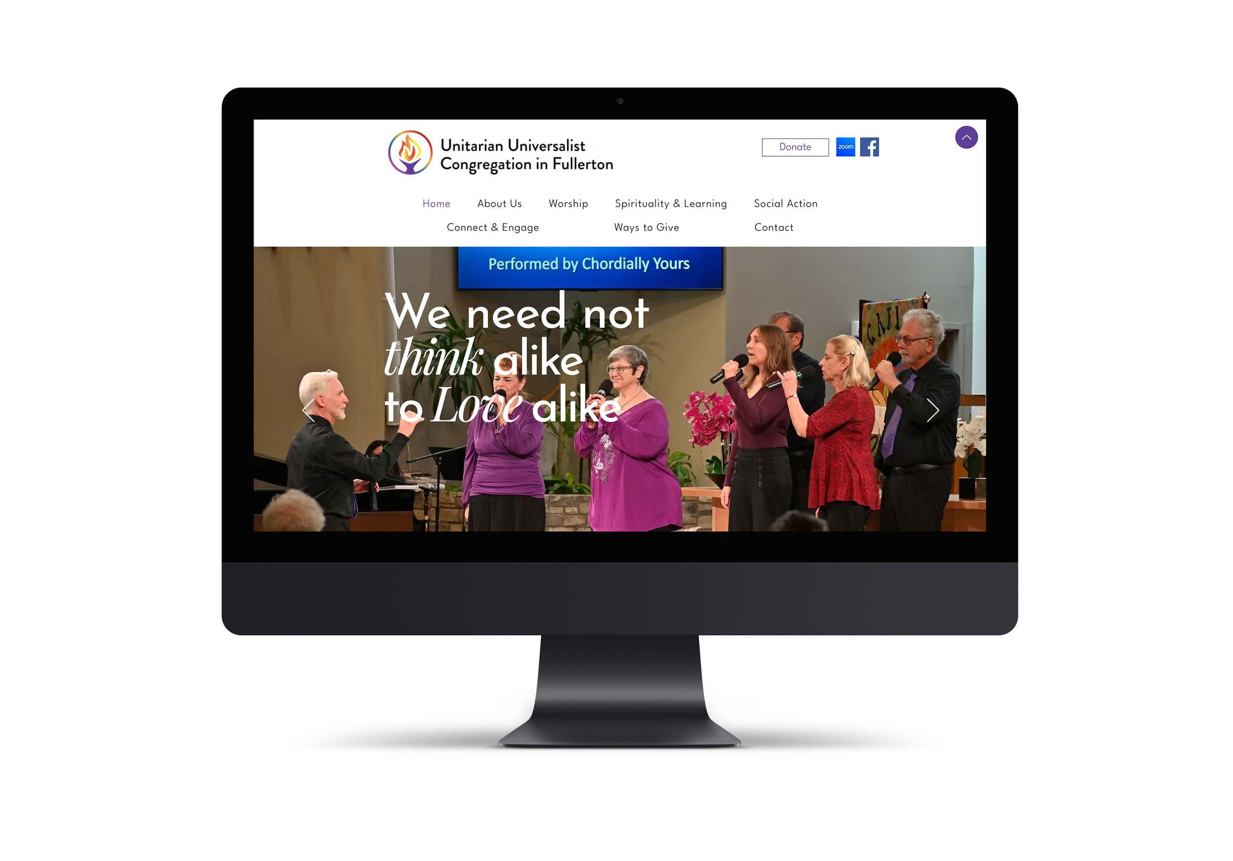 Unitarian Universalist Logo and Website