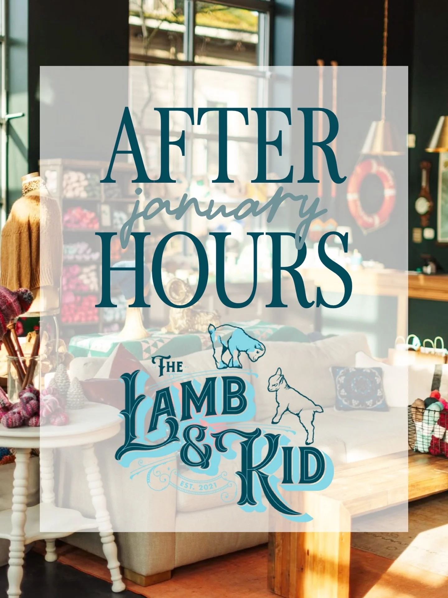 Chamber members, please join us for the first After Hours of 2026, hosted by Lamb &amp; Kid. So cozy and vibrant, this gorgeous shop will give you all the best feels to beat the January blahs. Details below!

Thursday, January 22, 2026 &bull; 5PM - 7