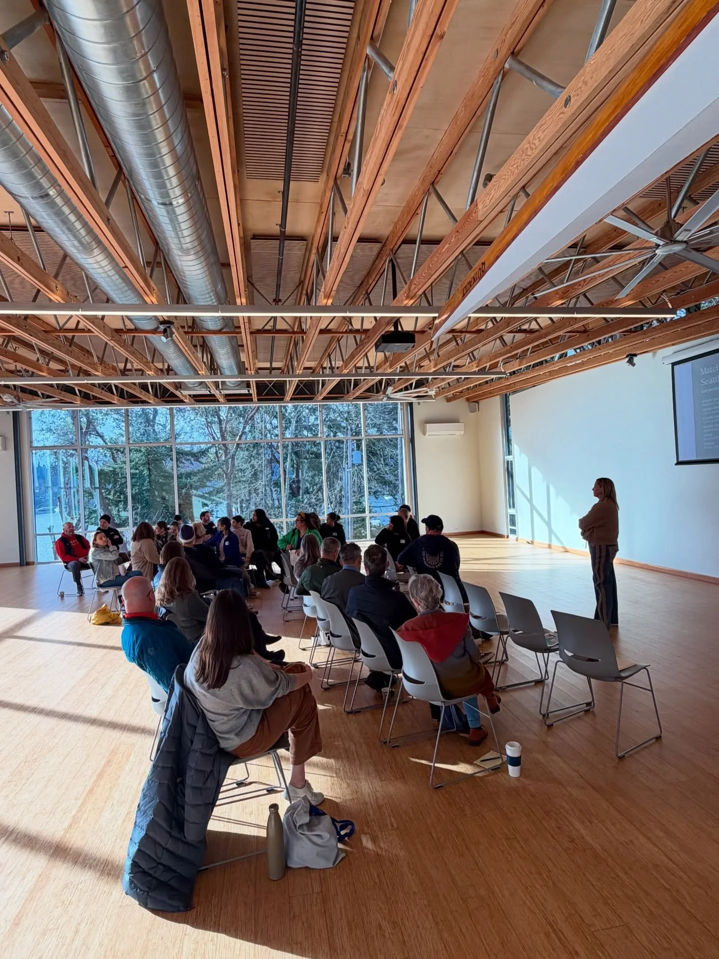 Such a great First Light Insight this morning at the Rowing Center! Thank you to our Chamber members who came out to chat about all things soccer and summer visitors to the island! ⚽️🥅