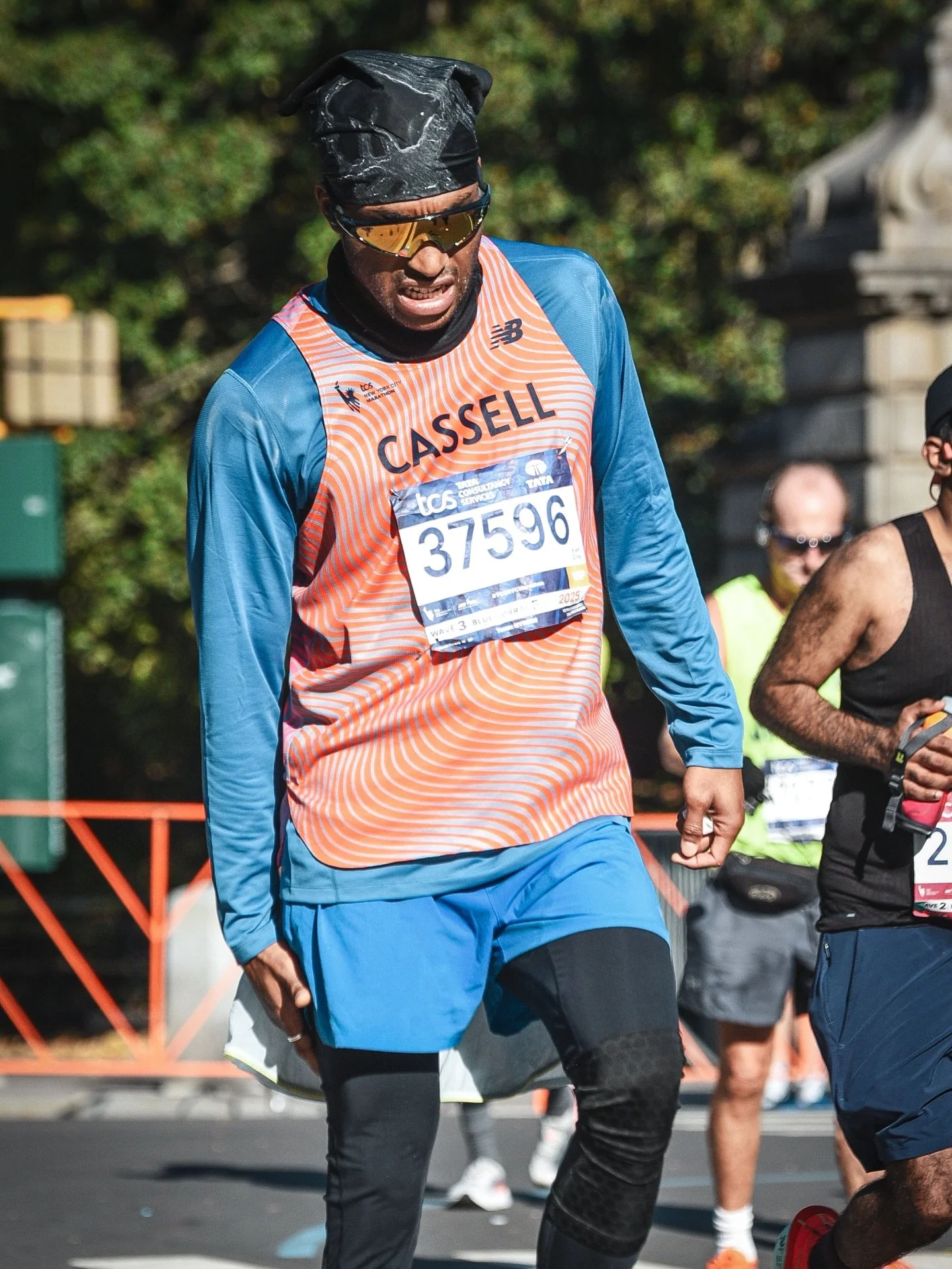 Ran with the wolves. You eat what you kill&hellip; 🐺🏃🏾💨🏁 @reveriepage @nyrr @nycmarathon 

#nycmarathon #nyrr #tcsnycmarathon #newyorkcity #runnewyork #fiveboroughs #runforest #runnersofinstagram #runclubenergy #runclub #lifegoals #setgoals #nop