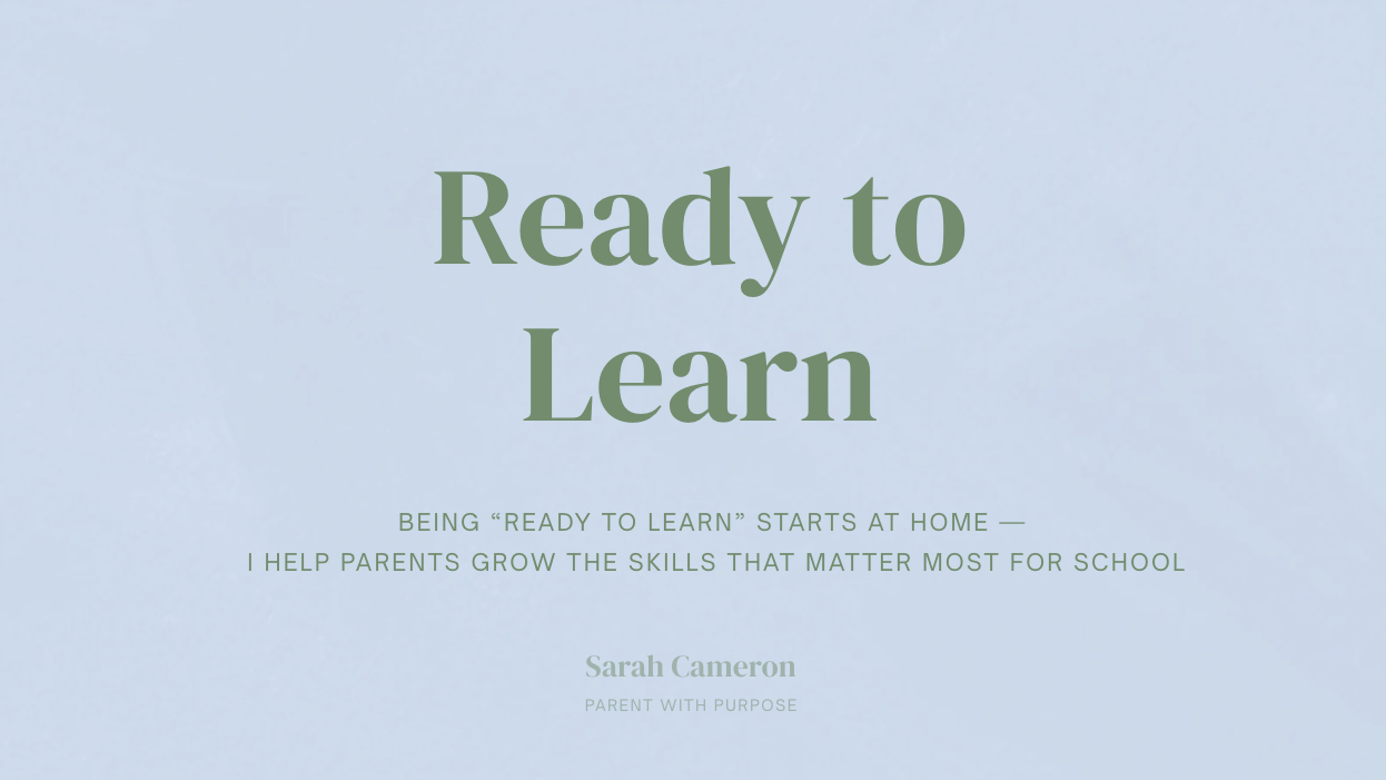 Ready-to-Learn Webinar