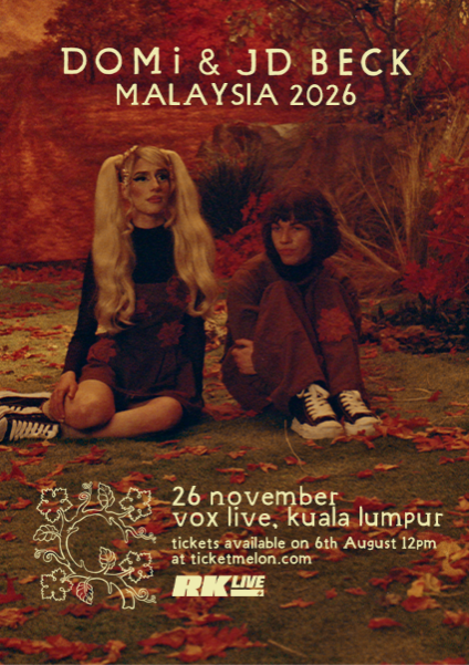 Domi & JD Beck - Who Asked? Tour Live in Kuala Lumpur. Happening on 26 November 2026, 7pm (UTC+8), at Vox Live KL.