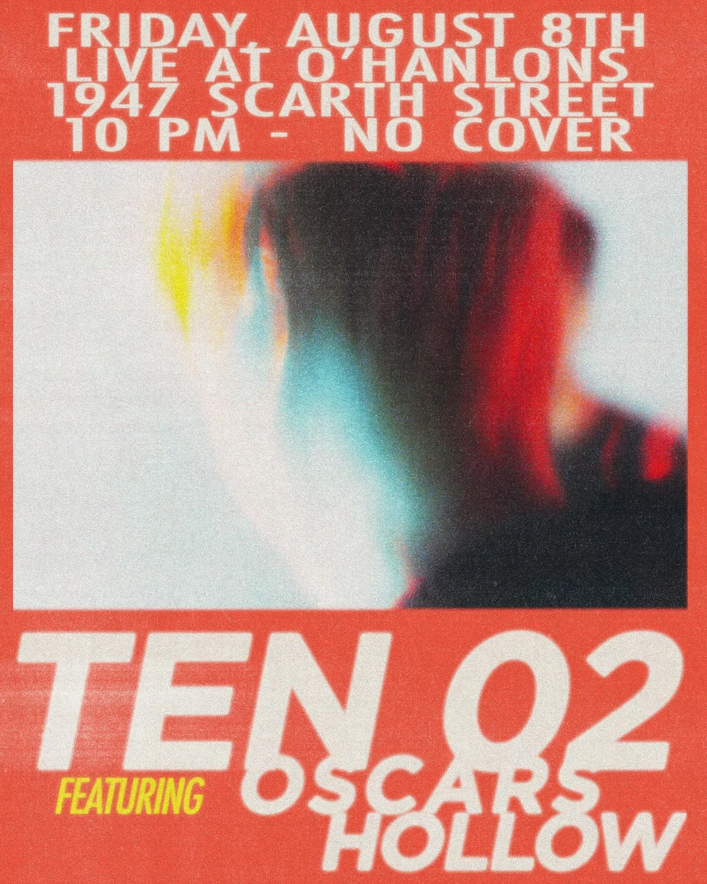 Friday August 8th &bull; We&rsquo;ve got TEN02 w/ Oscars Hollow &mdash; we&rsquo;re beyond excited to welcome back both of these incredible acts! If you don&rsquo;t know em&rsquo; by now, you should. Music starts around 10:30PM and will likely go str