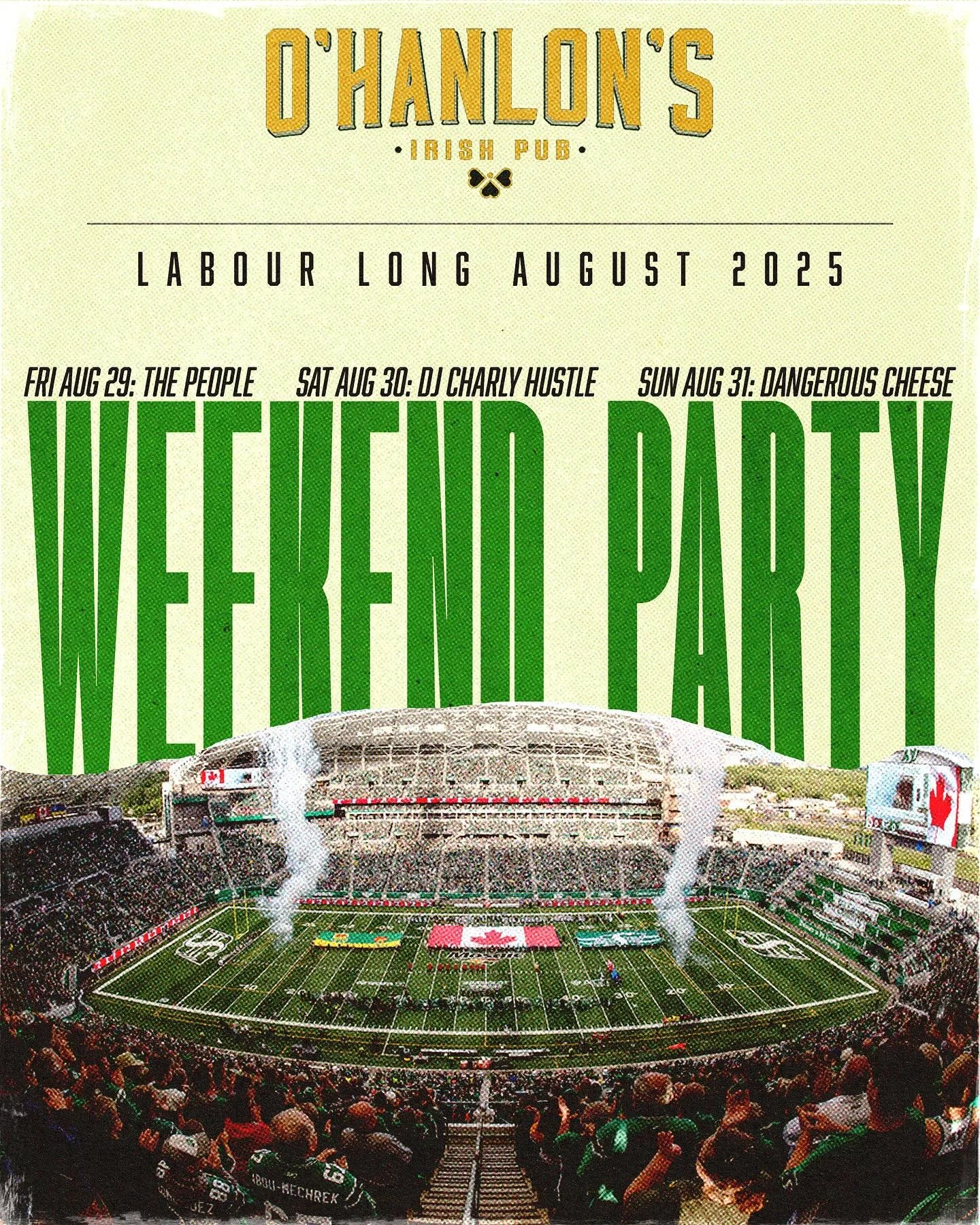 A jam packed month of music and dance nights that absolutely flew by &mdash; one more weekend left in August and it&rsquo;s going to be a banger! 

Friday August 29th &bull; The People

Saturday August 30th &bull; DJ Charly Hustle

Sunday August 31st
