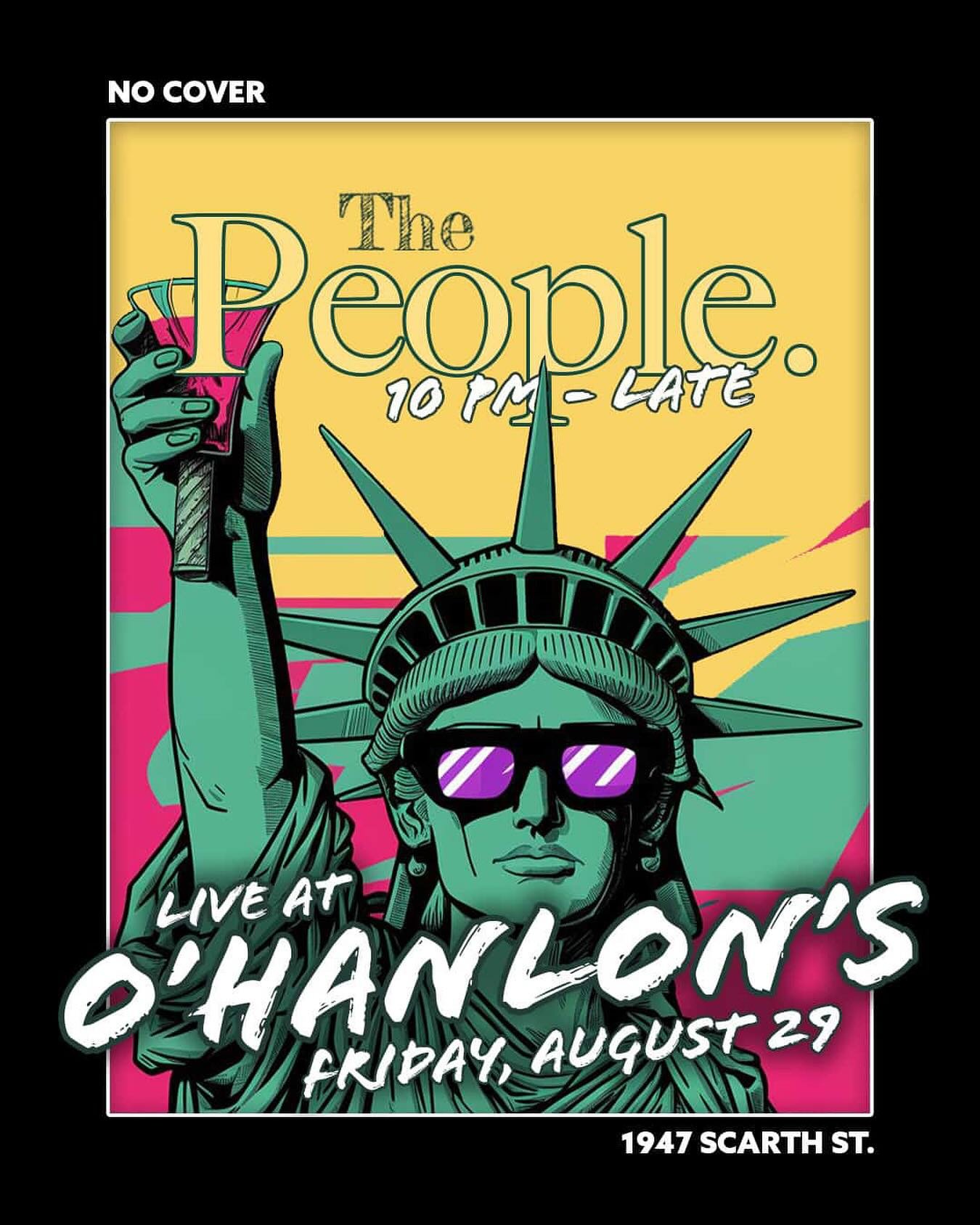 Friday August 29th &bull; Kicking off our Labour Day long weekend festivities &mdash; THE PEOPLE return to home base (the pub) playing nothing but the hits. 

@thepeopleyqr 

10PM &mdash; No cover