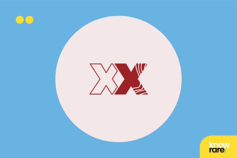 logo with 2 X's symbolic of the x-chromosome - belonging to the Organization Remember The Girls