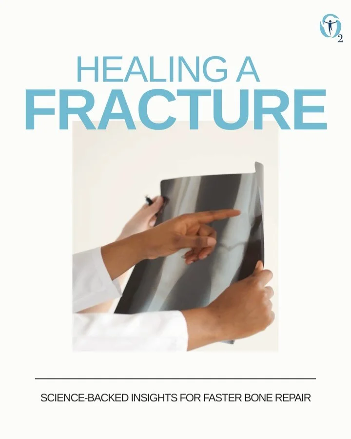 Can oxygen help bones heal faster?🩻

fracture repair depend depends heavily on oxygen delivery. Research shows that hyperbaric oxygen therapy can simulate osteoblast &ndash; the cells responsible for building new bone &ndash; by increasing oxygen av