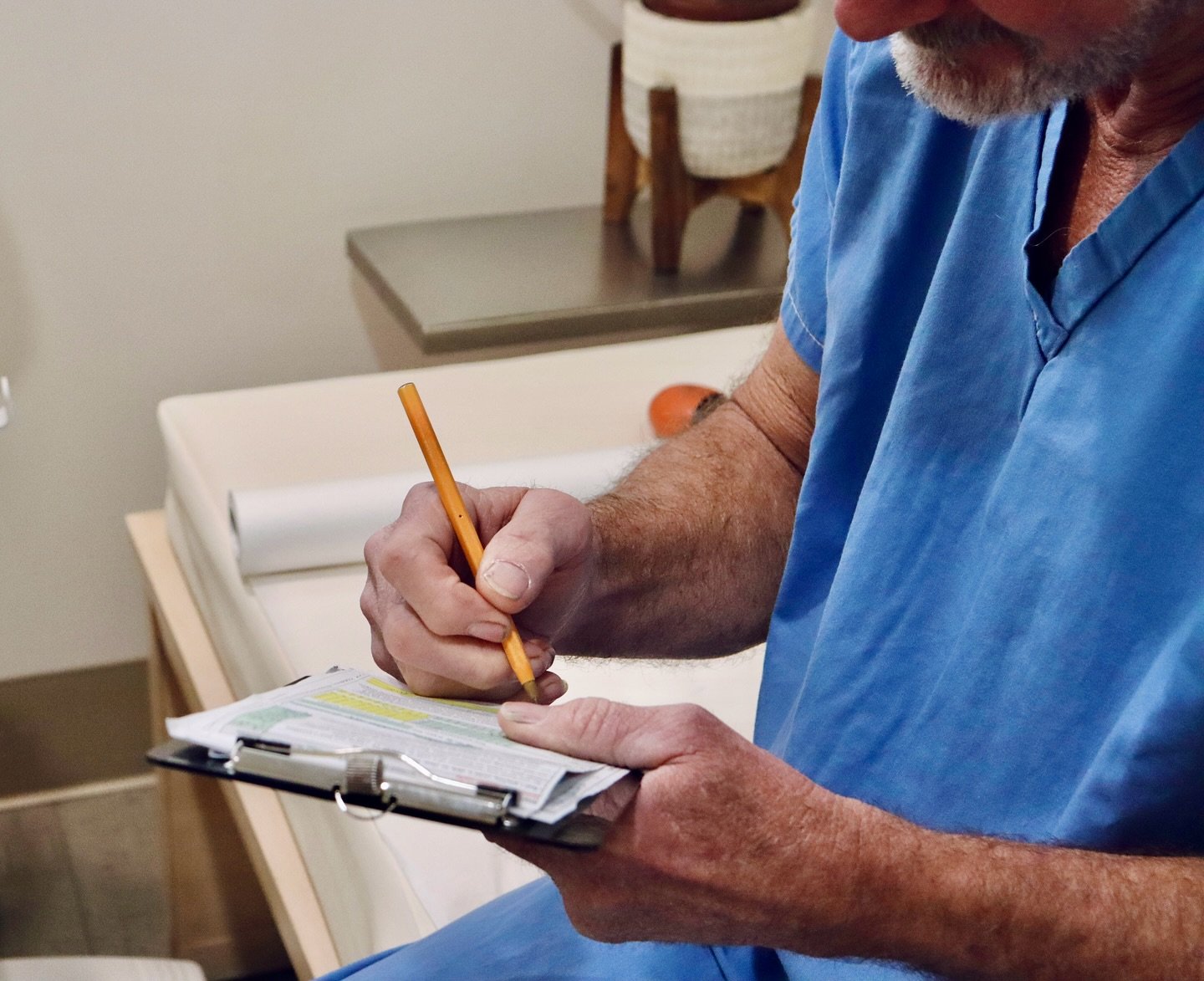 Every session starts with a simple but powerful step: checking in.

Before treatment begins, our patients complete a daily checklist, and our team performs a full pre-treatment check &ndash; including vital signs and a safety inspection. This helps o