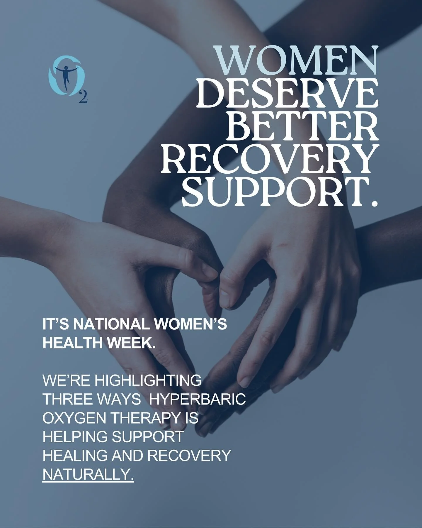 This Women&rsquo;s Health Week, we&rsquo;re highlighting three ways HBOT is supporting the amazing women in our community🩵

These studies offer a hopeful insight into how increased  oxygenation can radically impact quality of life, and facilitate sa