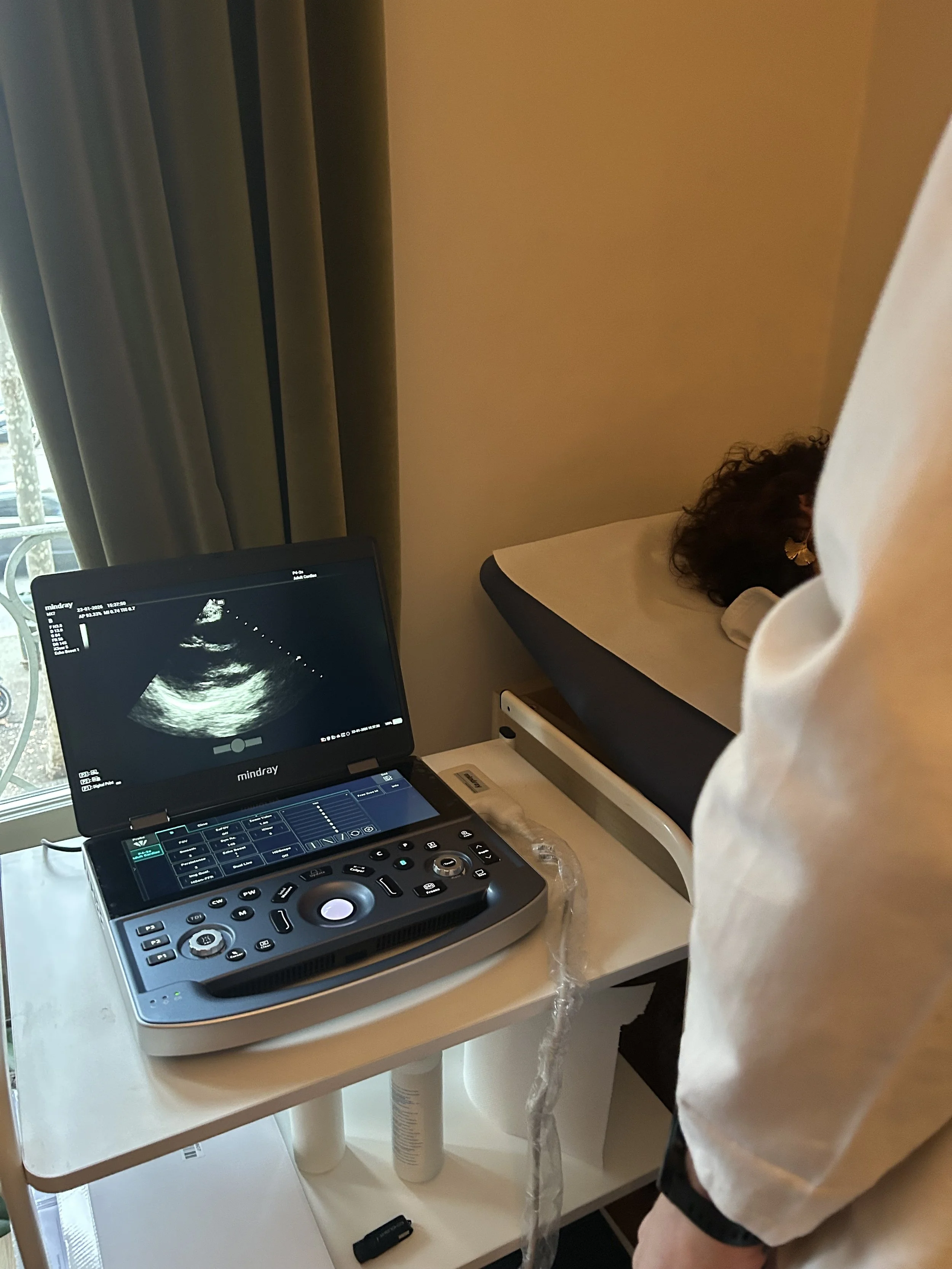 Ecocardiogramma ed ECG presso studio medico Anemos di Torino