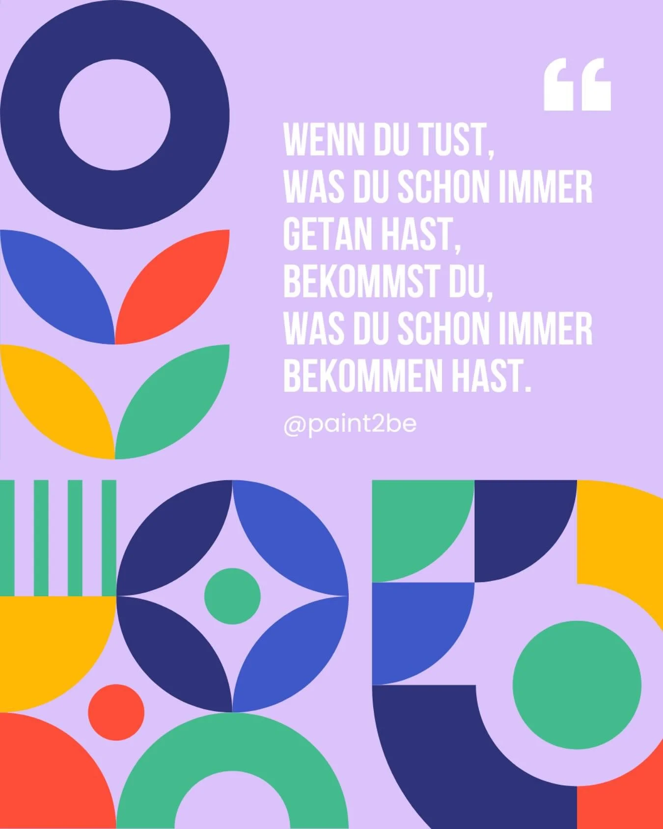 Entdecke deine einzigartige Kreativit&auml;t und werde zu der Person, die du wahrhaftig bist - jenseits der Person, die du gelernt hast zu sein!

_

#paint2be #kreativit&auml;t #potenzialentfaltung #lebendigsein #kreativleben #ausdrucksmalerei #kreat