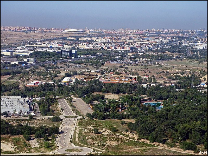 Aerial photo of Madrid by Jose A.