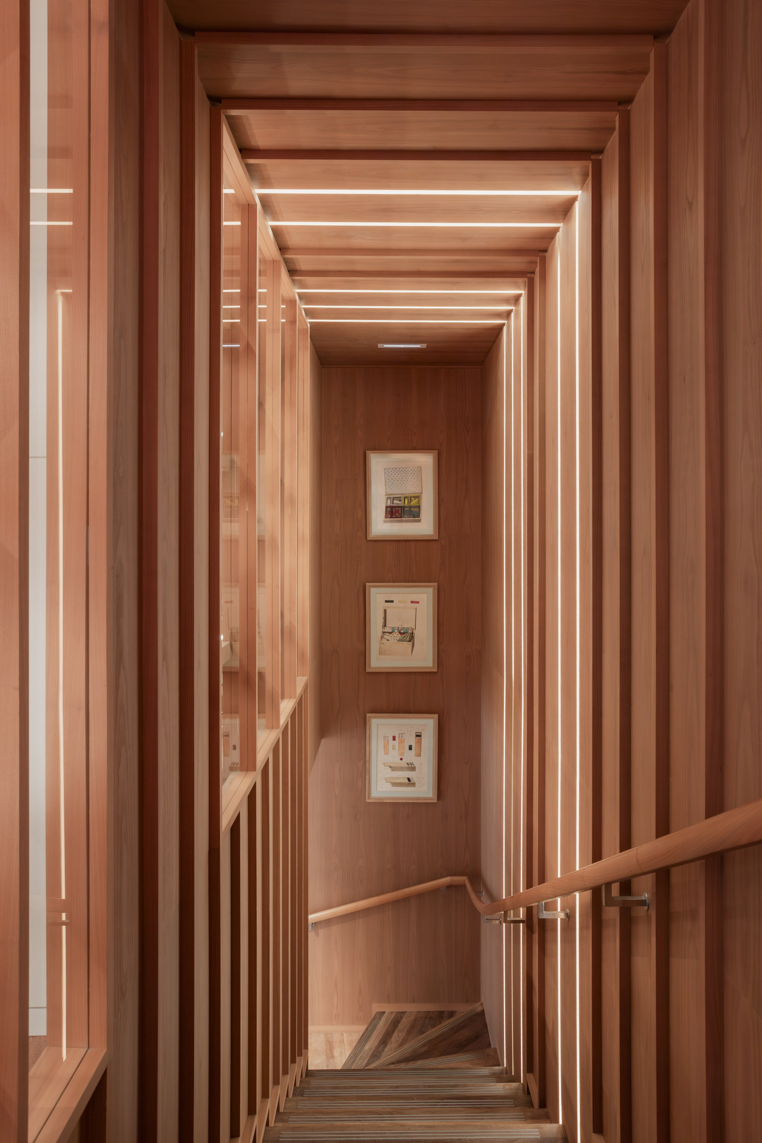 Photographie d'architecture du magasin Hermes à Biarritz par la photographe Emmy Martens pour Hermes International