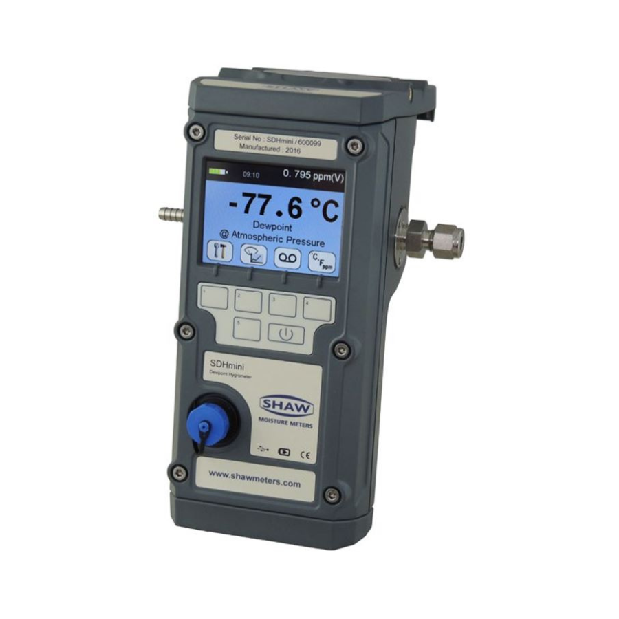 Shaw SDHmini bærbart hygrometer