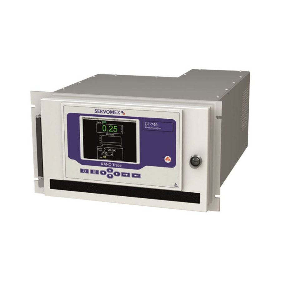 Servomex DF-749 NANOTRACE gassanalysator