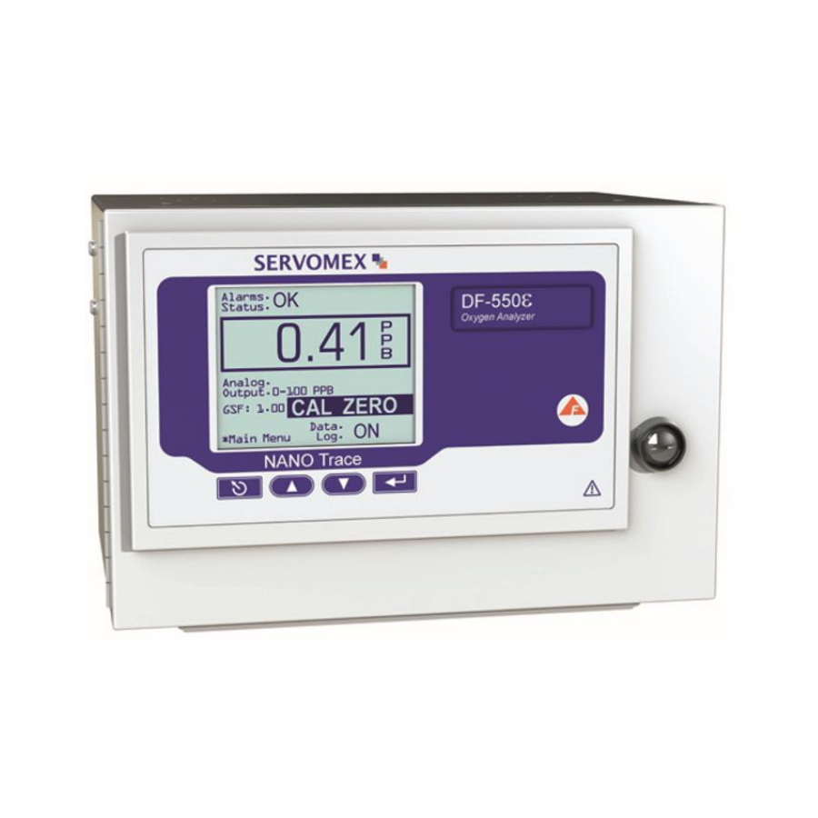 Servomex DF-550E NANOTRACE gassanalysator