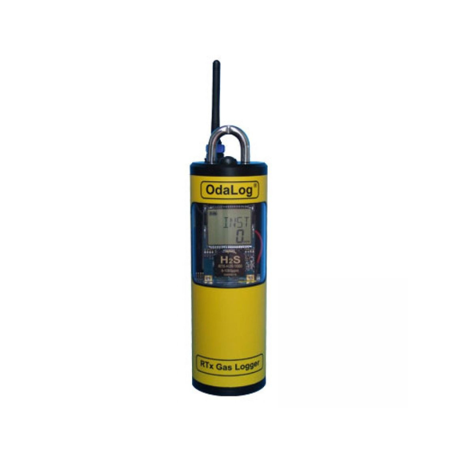 OdaLog® RTx portabel gassdetektor