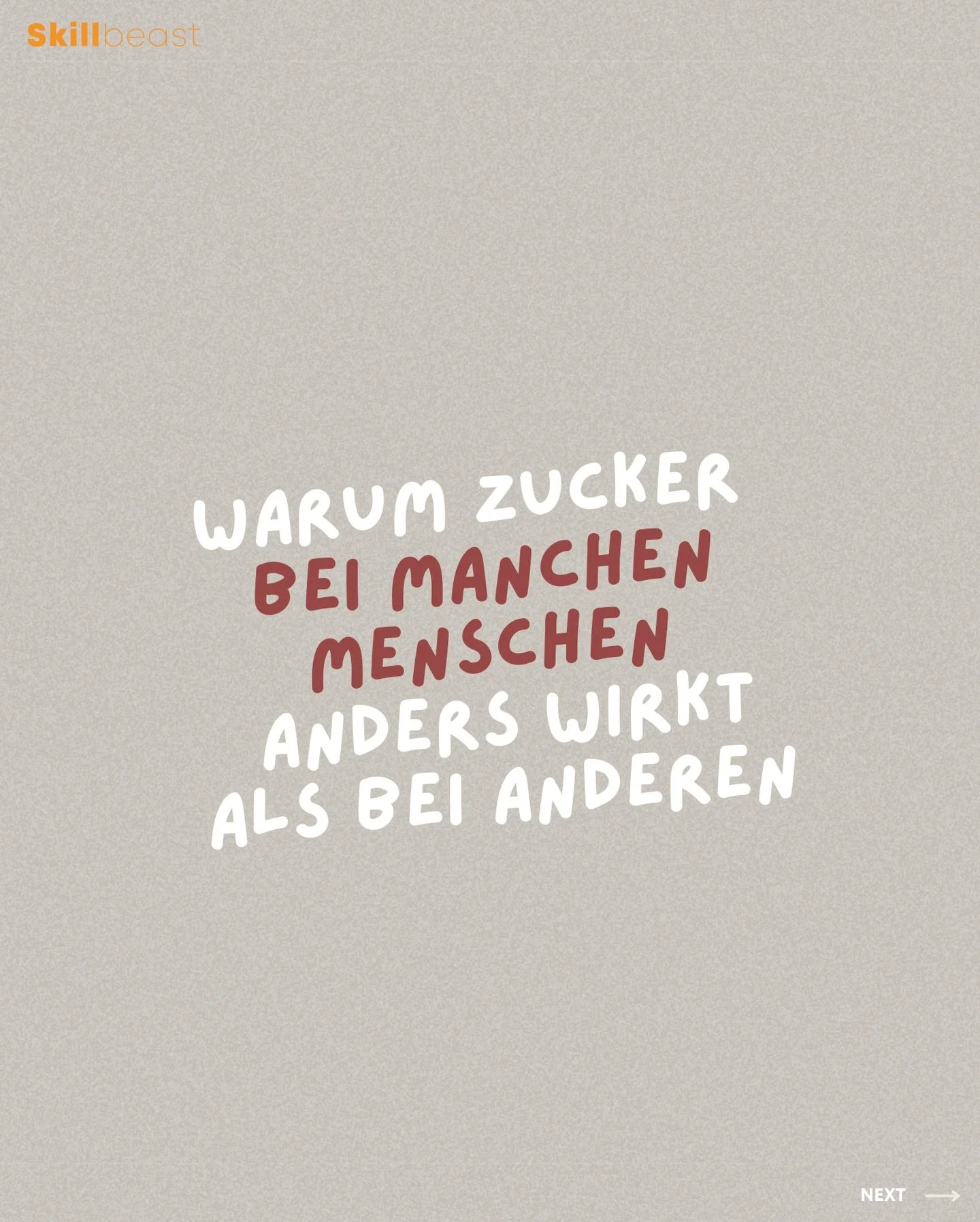 Bevor ich hier weiter &uuml;ber Zucker, Dopamin und Impulse spreche: Das ist keine Anleitung f&uuml;r alle. Und es ist auch kein &bdquo;so musst du das machen&ldquo;. 🦍☝🏾

Ich war hier immer ziemlich leise zu richtig pers&ouml;nlichen Themen aber d