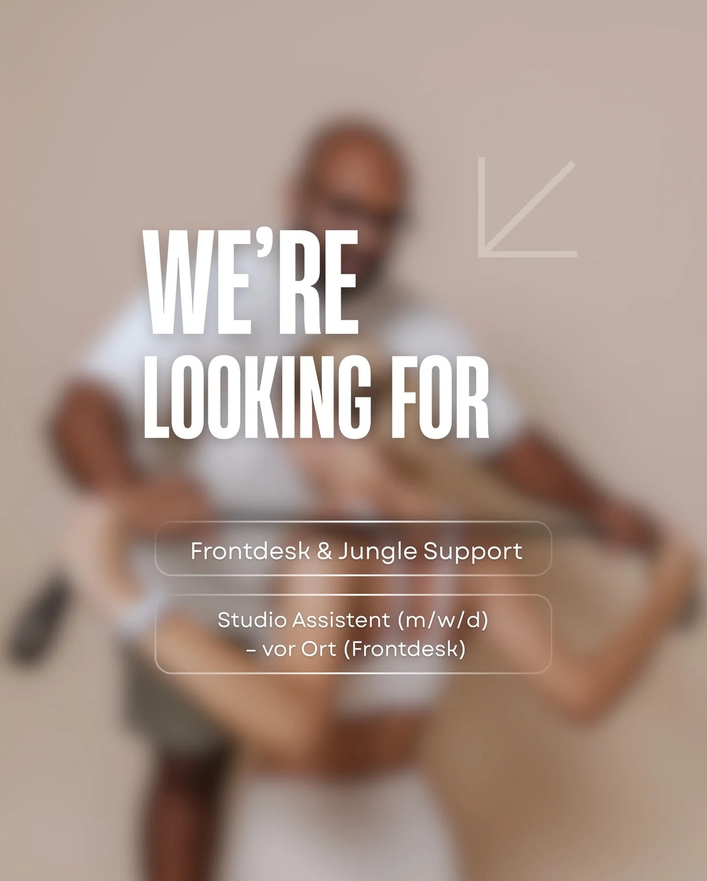 Join the Skillbeast Team 💪🏾🦍🤩

Wir suchen 2 Personen f&uuml;r je 15 Std./Woche zur Verst&auml;rkung f&uuml;r den Studio-Alltag vor Ort.

Fixe Schichten &middot; Struktur &amp; Verantwortung &middot; langfristig gedacht

📩 Schreib uns eine Mail m