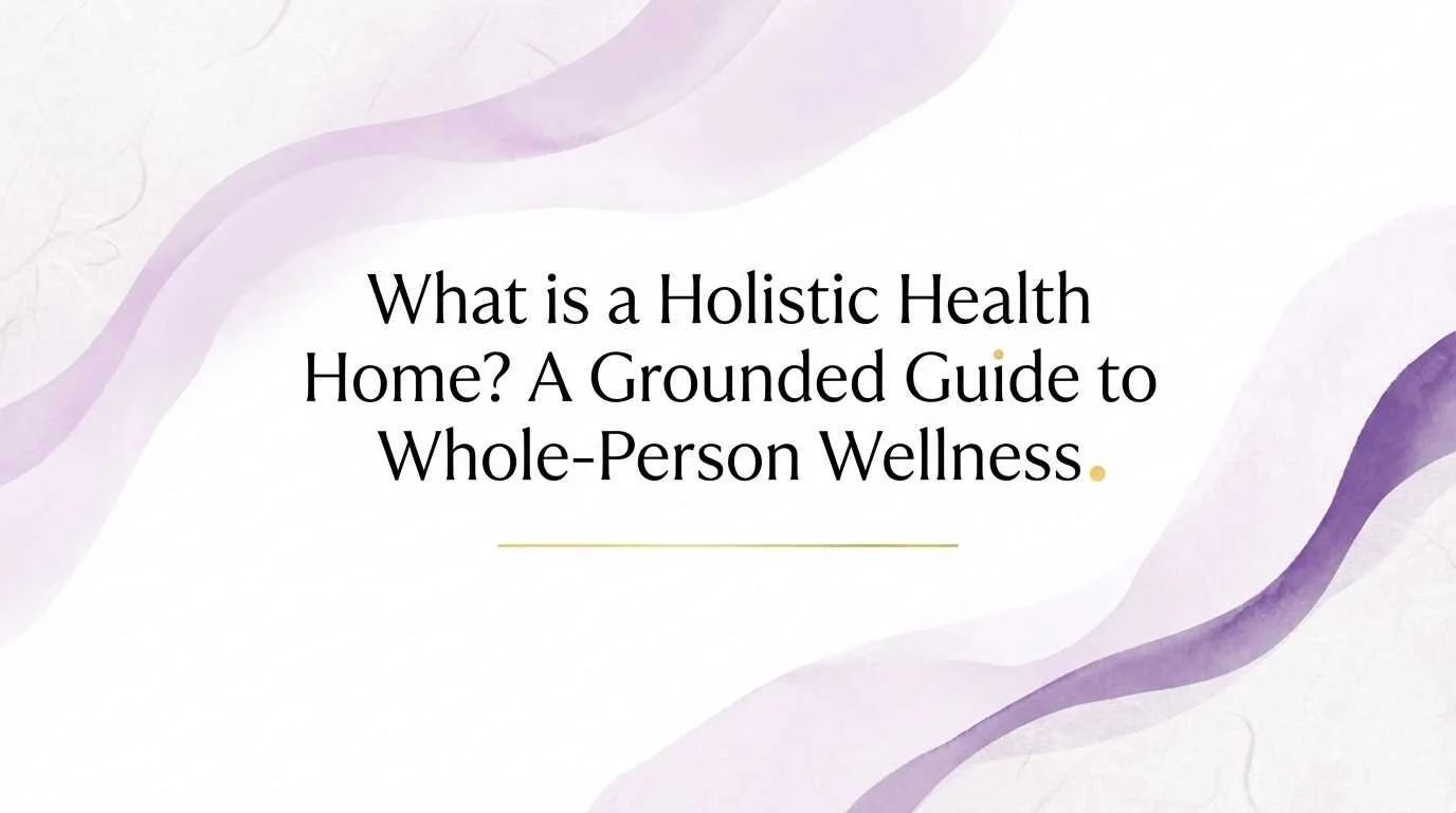 What is a Holistic Health Home? A Grounded Guide to Whole-Person Wellness