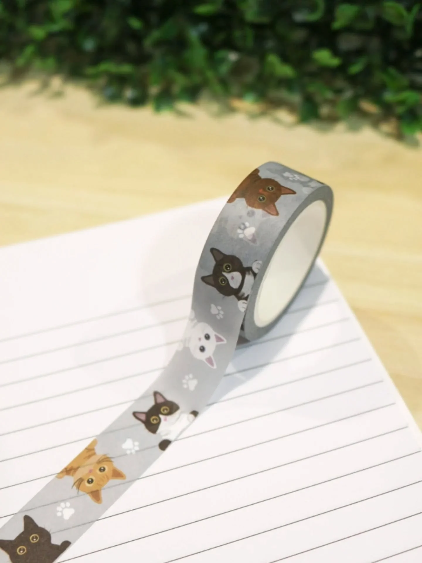 2 new washi tape designs are up on my shop! 😺🐾 

I can't believe I've had these sitting around for nearly a year.. oops 🤭 If you're into cats or anything with paws these are the ones for you 🐾