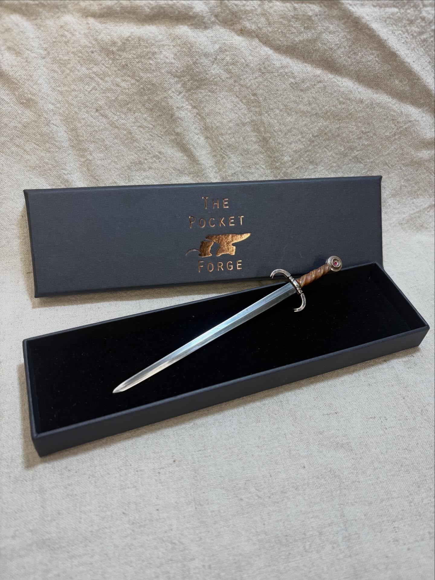 I&rsquo;ve had a handful of new followers recently, drawn in by my tomfoolery. Welcome! I am Ben and I make tiny swords for a living, and this also means I am now too silly to ever get a normal job so it&rsquo;s tiny swords for life or until I succum