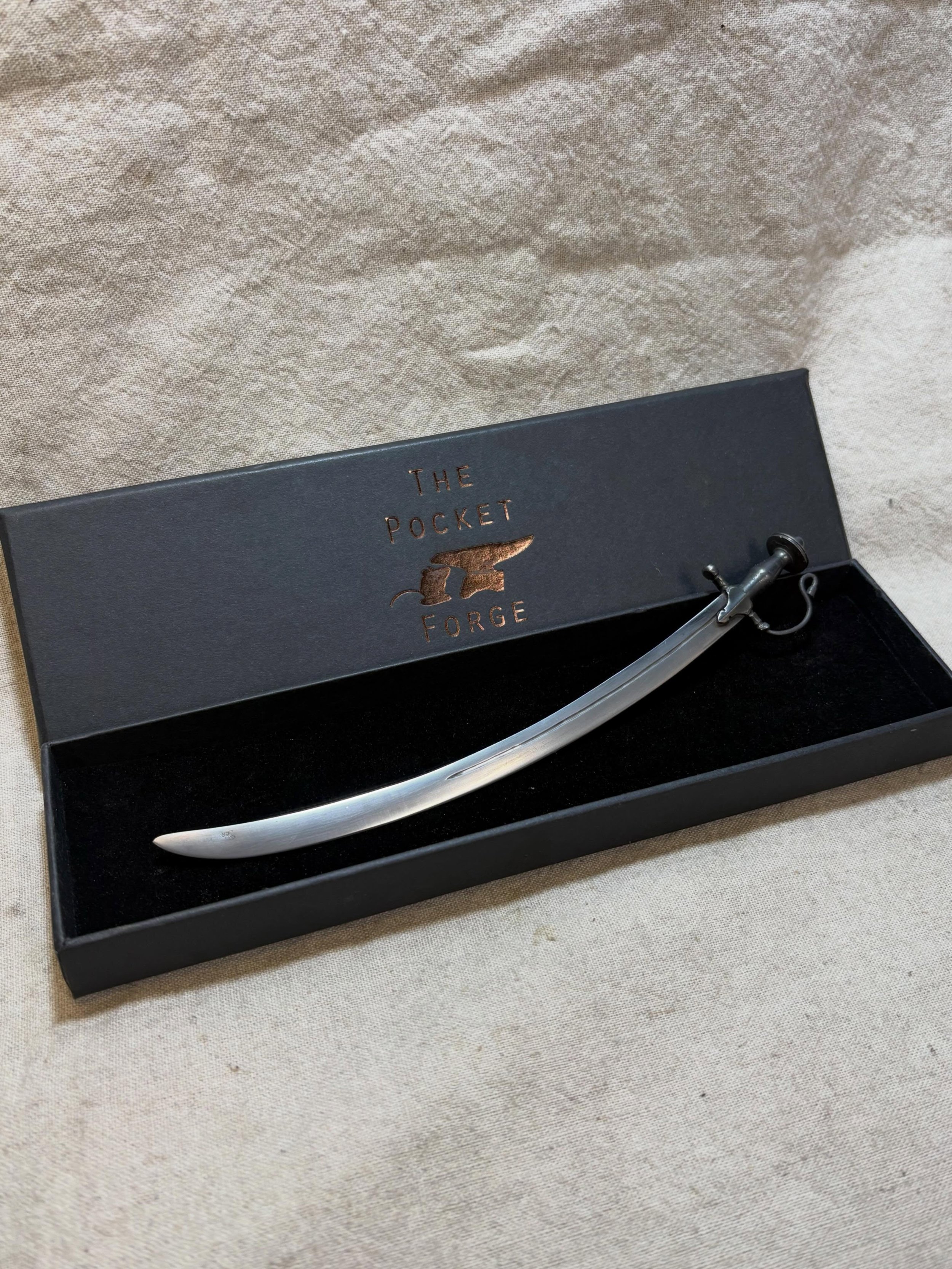 The scimitar is a curved sword that does 1d6 slashing&hellip;.

I&rsquo;M JUST JERKIN YA GHERKIN, it&rsquo;s not a scimitar, it&rsquo;s a tiny Indian Talwar (or tulwar)!!!! It is available.

These are always a challenge to make, which is why I&rsquo;