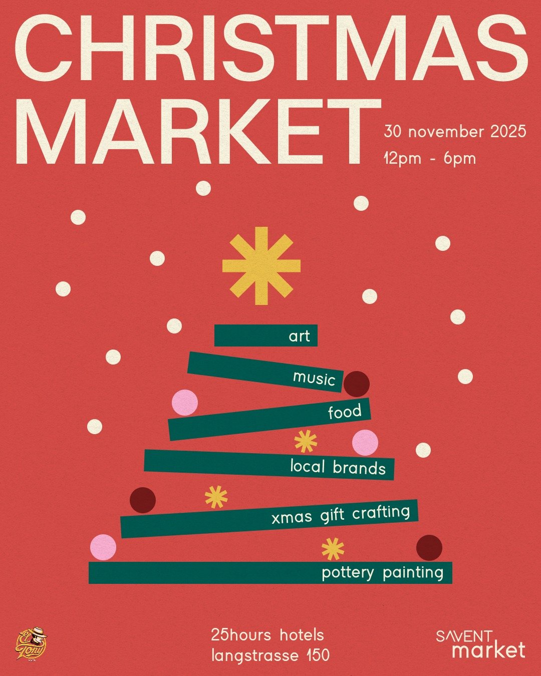 Hey exciting news! I will be participating at one of the Christmas Markets in Zurich, Savent Market. Come by and say hi if you're in town on 30 Nov!
I will be there with @toqapu_studio 
#z&uuml;rich #christmasmarkt 

クリスマスマーケットに出場しま～す。