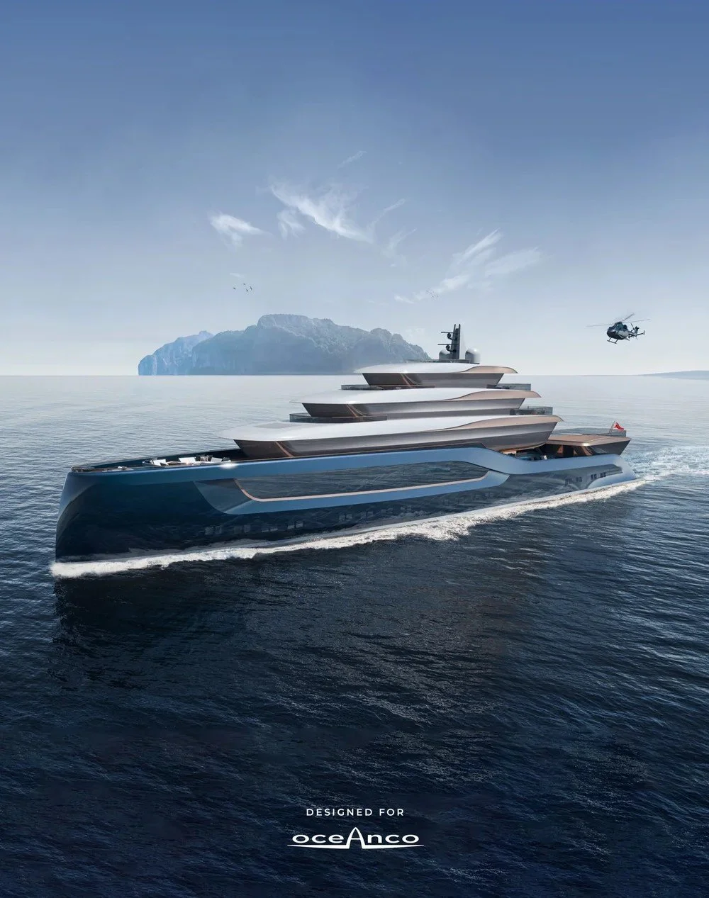 Complete luxury interior design of an 80m Oceanco superyacht by Oceanteriors – exceptional craftsmanship from initial vision to final realization