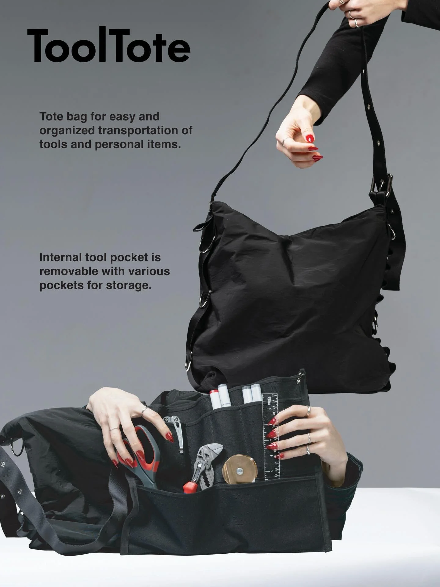 MOD: a body of tool additions and accessories for the modern craftsperson.

The world of everyday carry setups and tool brands is a very traditionally masculine space. The focus rests on function and seemingly tiptoes around fashion, prioritizing a v