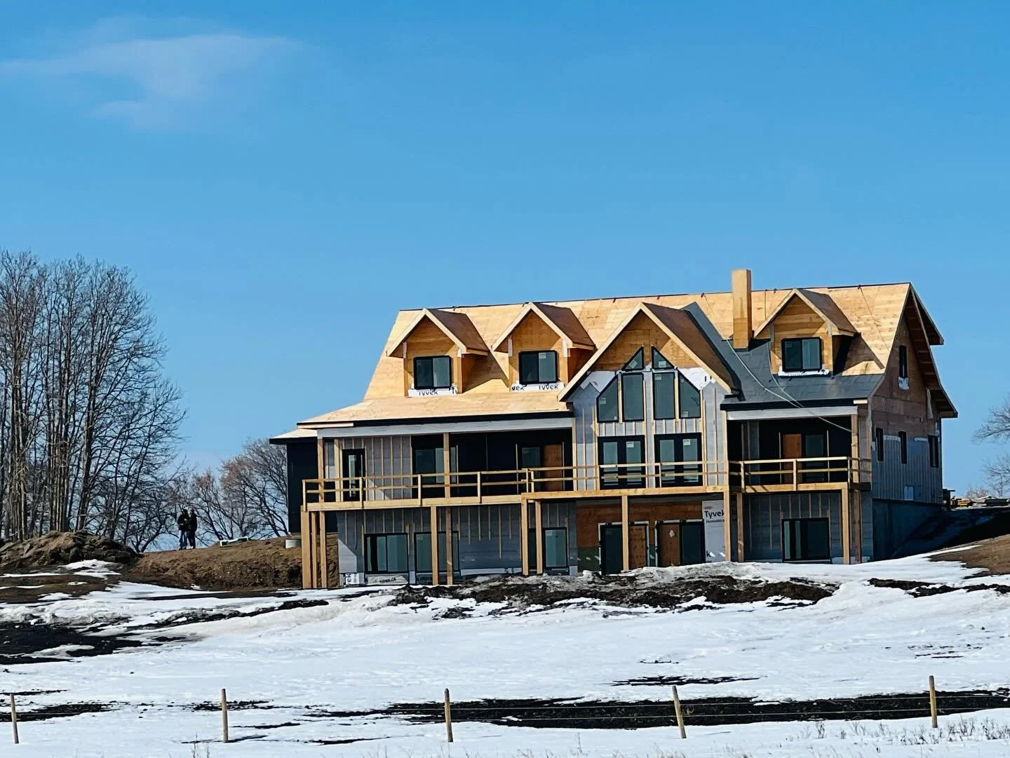 Exciting times for our Saskatchewan project.  This new home is being built on a farm owned by the same family for the past 100 years and is nominated for its ISC Century Farm Award which honours the legacy of agricultural families in the province of 