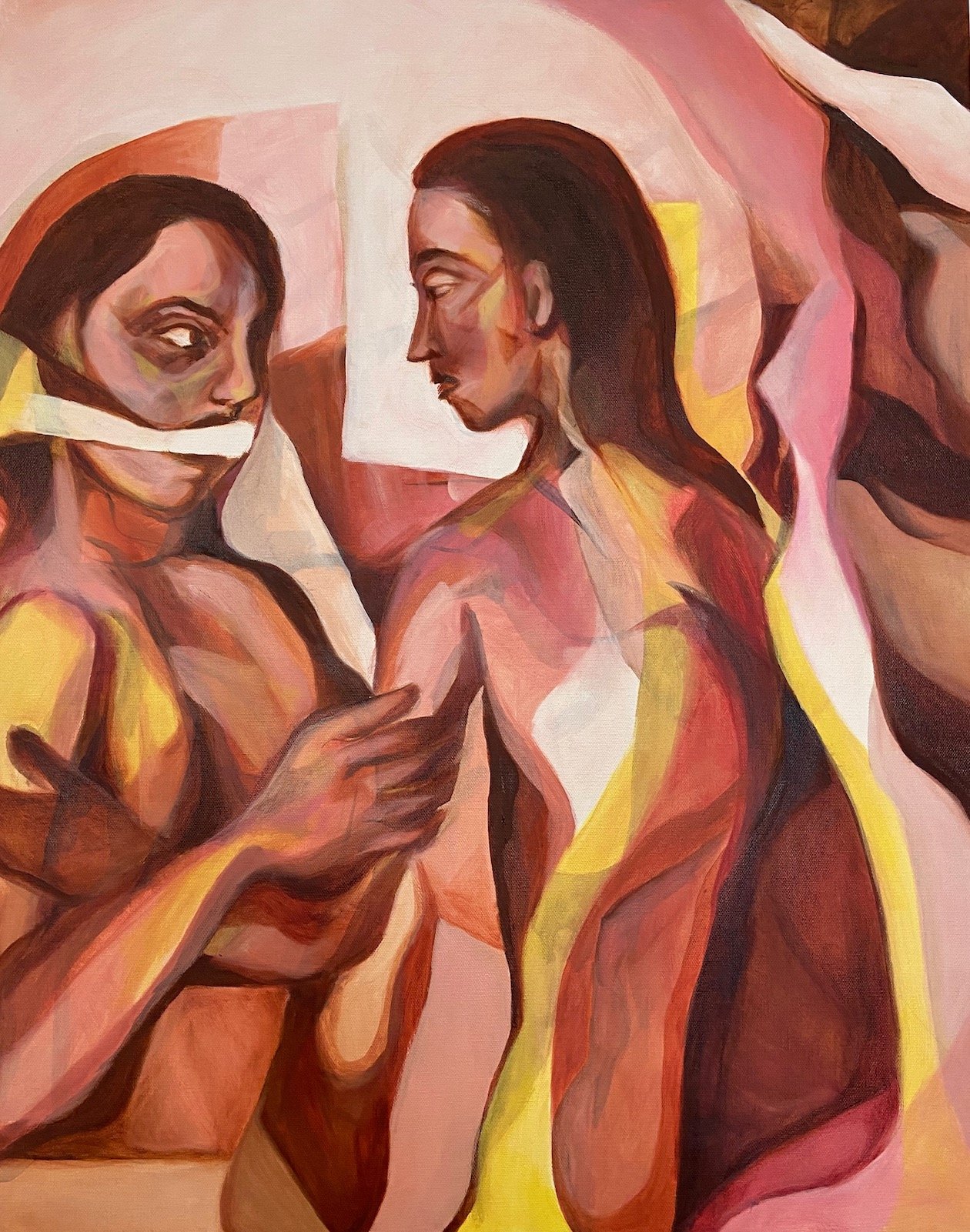No More Living in Misalignment II, 2025 (Oil on Canvas)