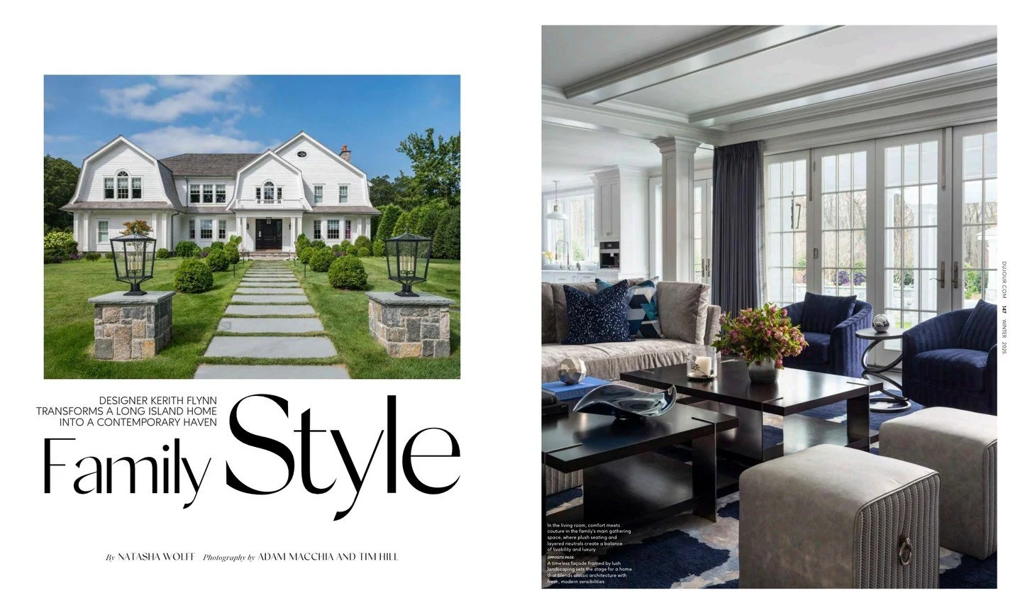 So honored to see this project featured in @dujourmedia ✨
A true labor of love, this Long Island home blends timeless architecture with a fresh, contemporary sensibility&mdash;made possible through an incredible collaboration with @oldworldqualitycor