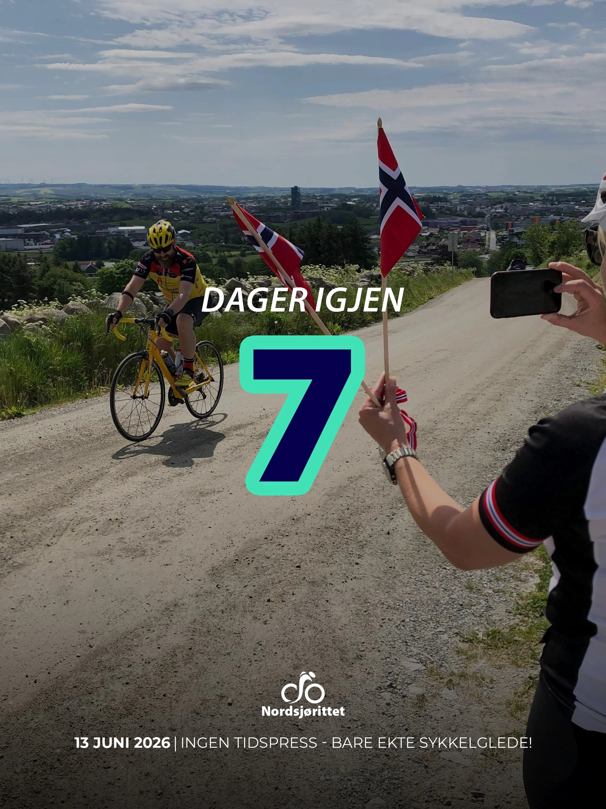 &Eacute;n uke til Nordsj&oslash;rittet 2026 ruller av g&aring;rde &ndash; den 28. utgaven!😍

Som vi gleder oss!

#nordsj&oslash;rittet