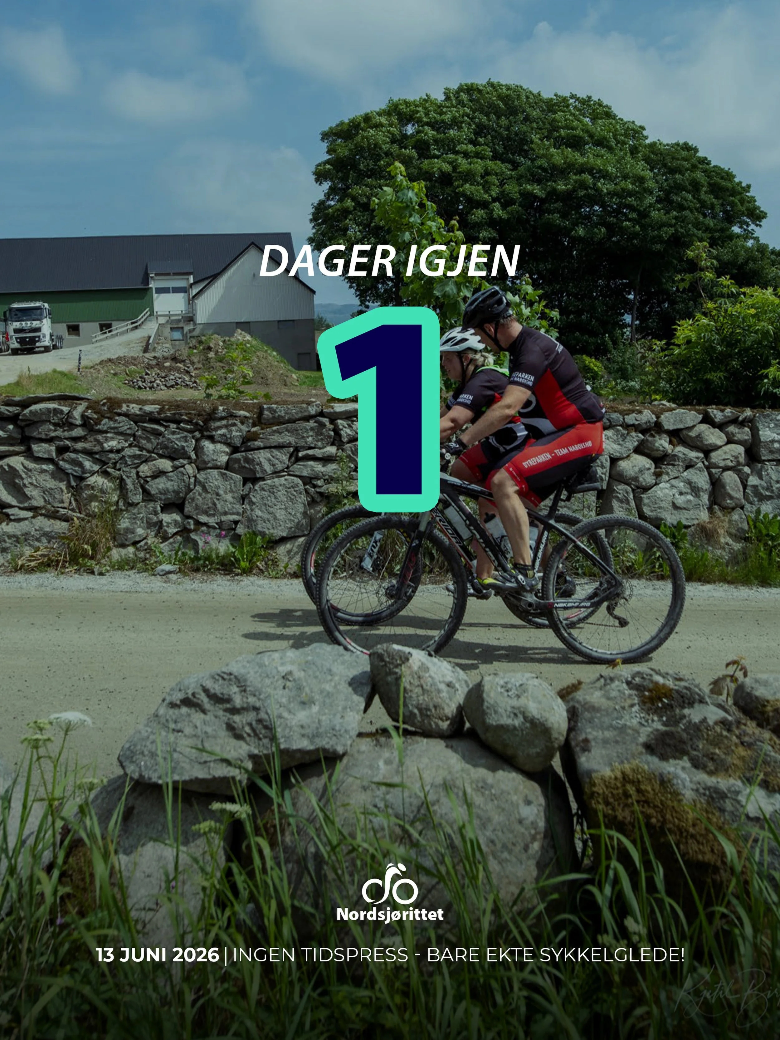 I morgen er dagen her! Nordsj&oslash;rittet 2026 er rett rundt hj&oslash;rnet, og vi h&aring;per du gleder deg like mye som oss😍

Sitter du p&aring; gjerdet og har ikke meldt deg p&aring; enn&aring;? Ikke noe problem! Det er fortsatt mulig &aring; m