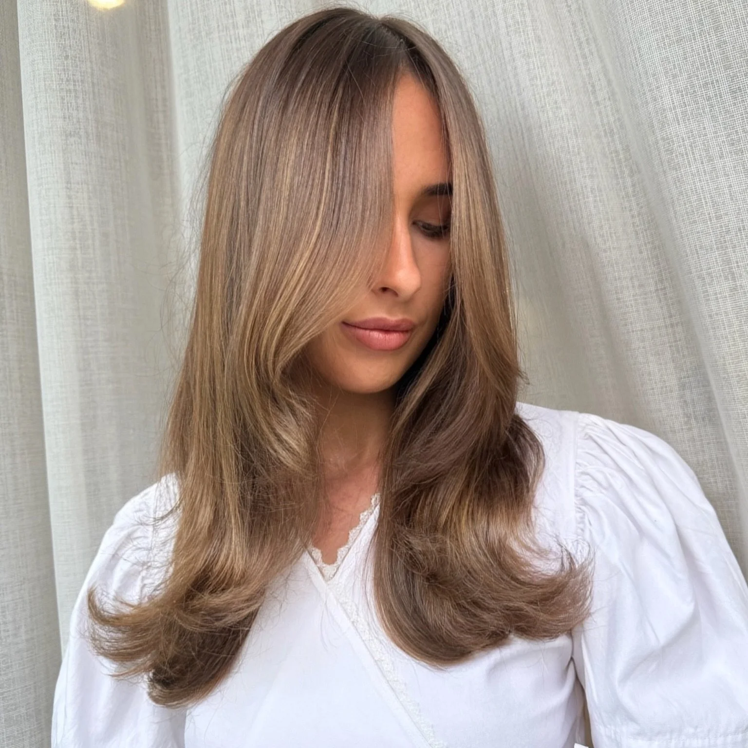 The kind of colour that makes you look expensive without trying ⭐️

Soft depth, more shine, a tone that complements her natural skin colour and a grow out that won&rsquo;t have you sprinting back to the salon in 6 weeks 🫧

Book in for our Mocha Dime