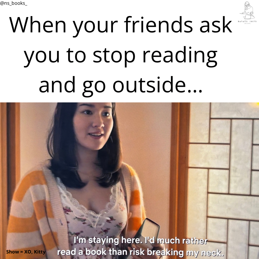 I have never realted to a line in a TV series more.