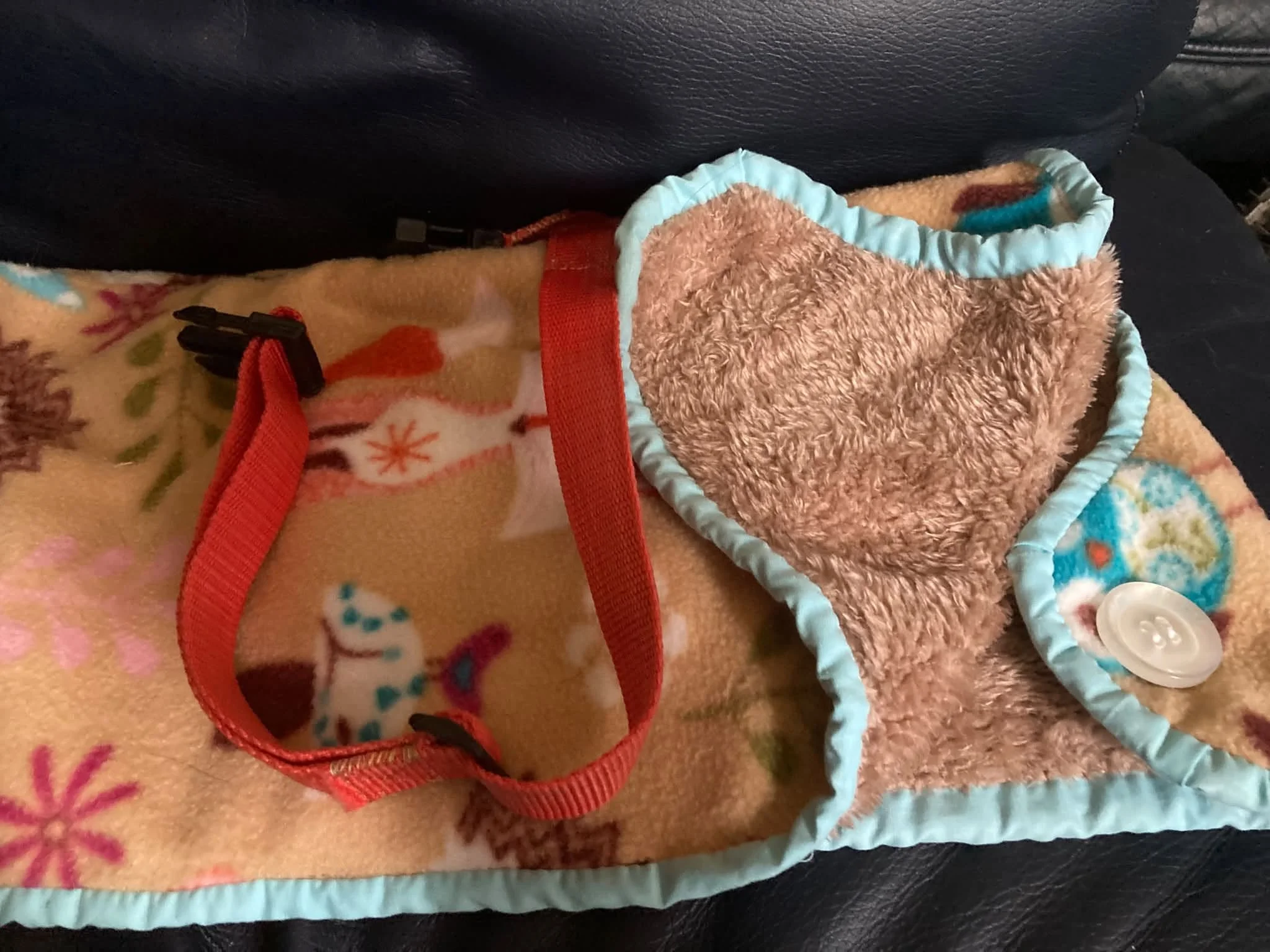 mall fawn patterned coat, double thickness handmade..jpg