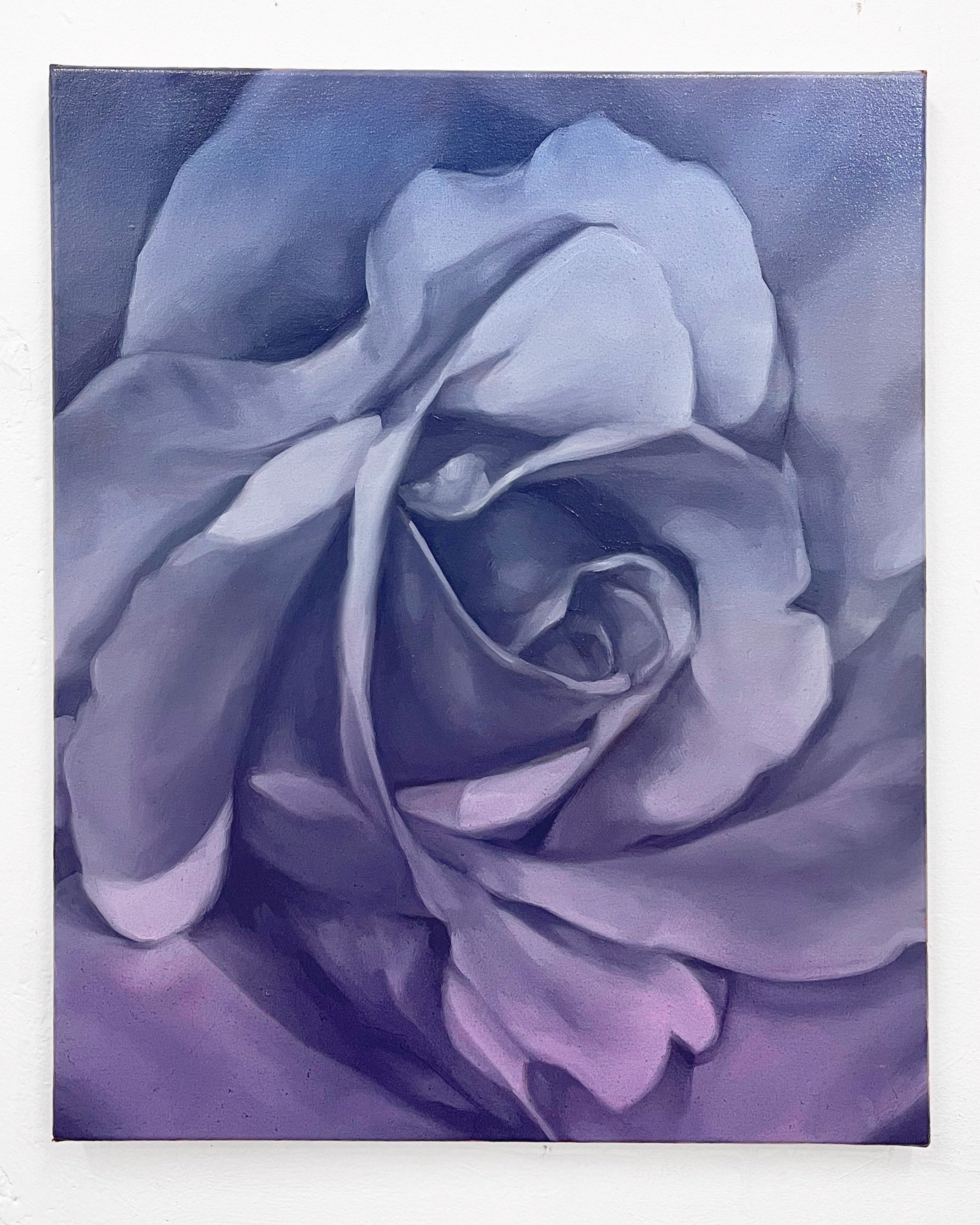 All Mine, All Mine, 2024, oil and tinted varnish on linen canvas - 60 x 50 x 2 cm