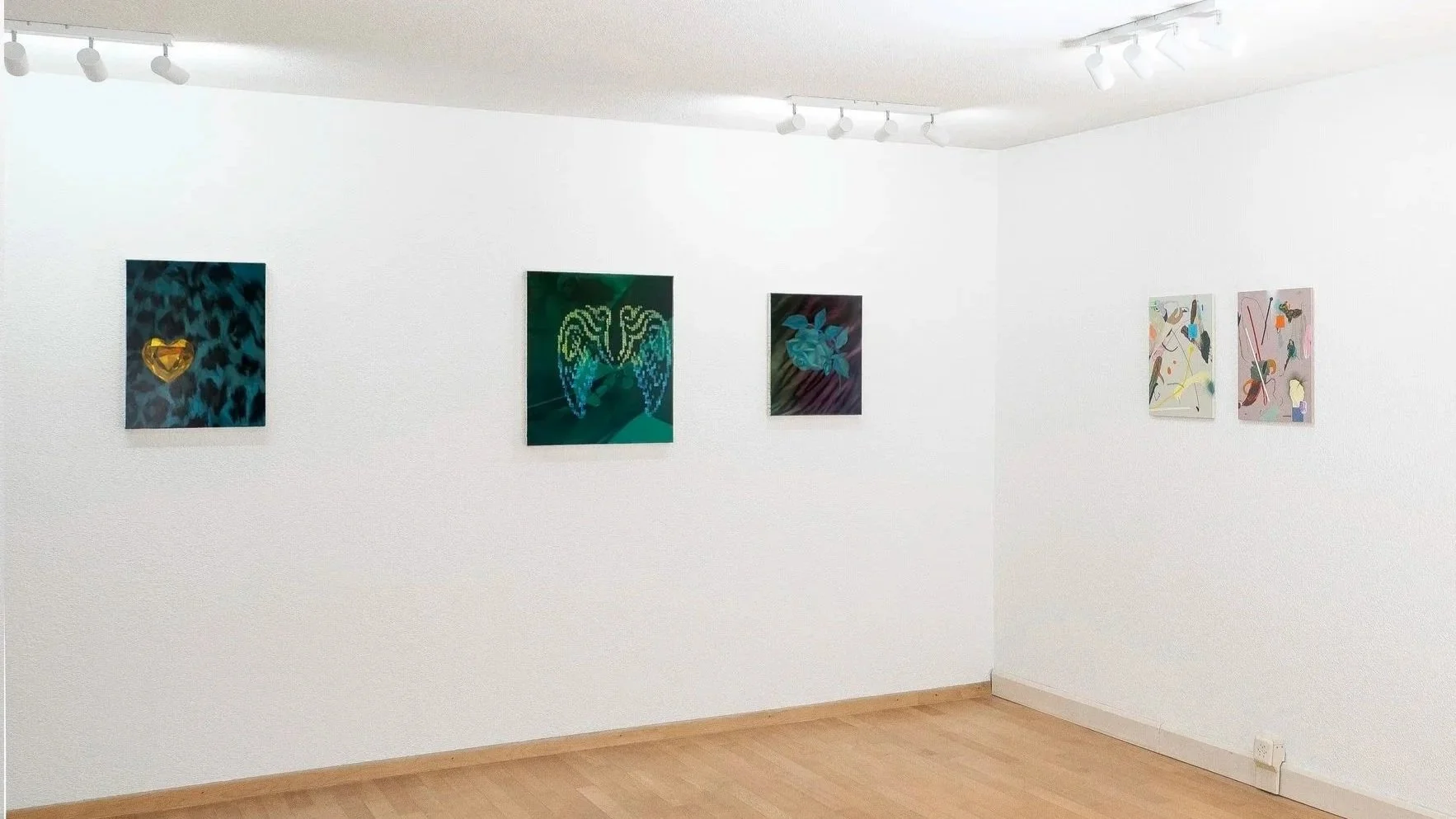 Installation View "Narratives of Self and Society Unfold Through Visual Systems and Feminist Expressions " at MINT, Zurich, CH