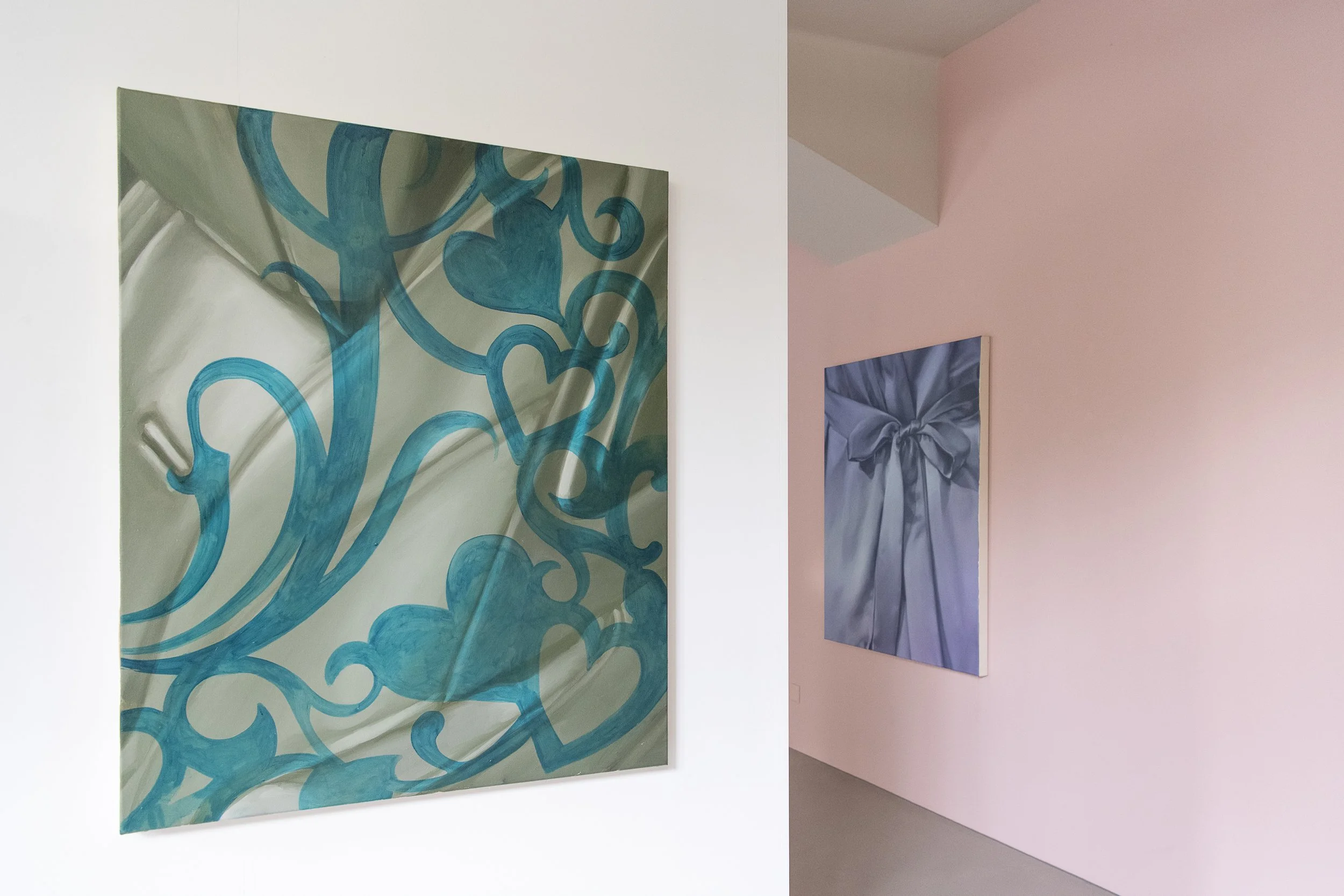 Installation View "Confession of Complicity" at Stiftung Rüegg, Zurich, CH