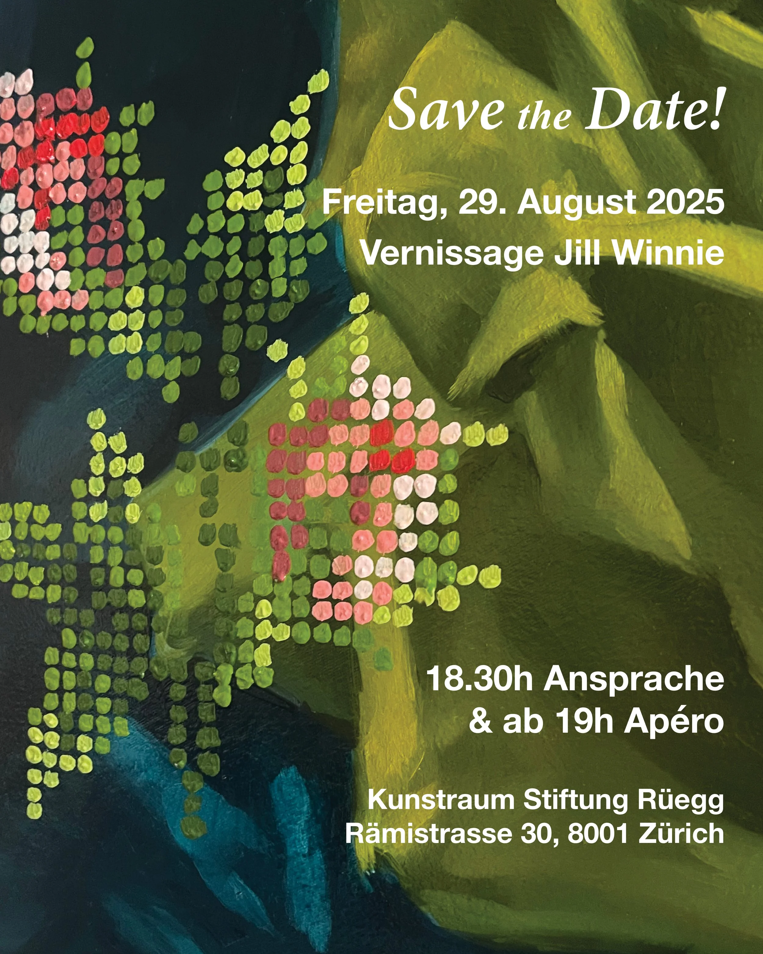 Upcoming: Solo Exhibition at Stiftung Rüegg, 29.8.2025