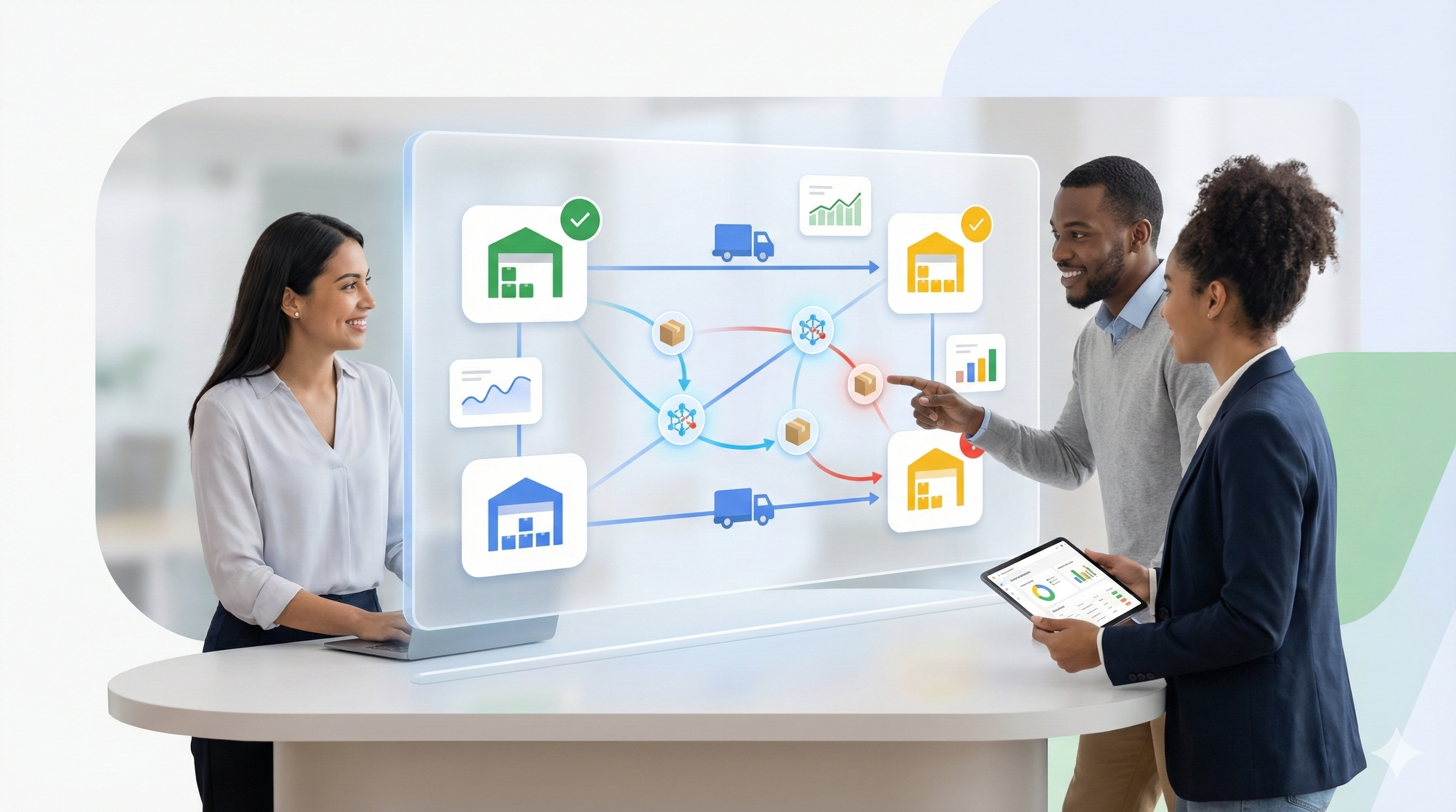 Beyond Dashboards: Building the "Self-Healing" Supply Chain with Agent Swarms